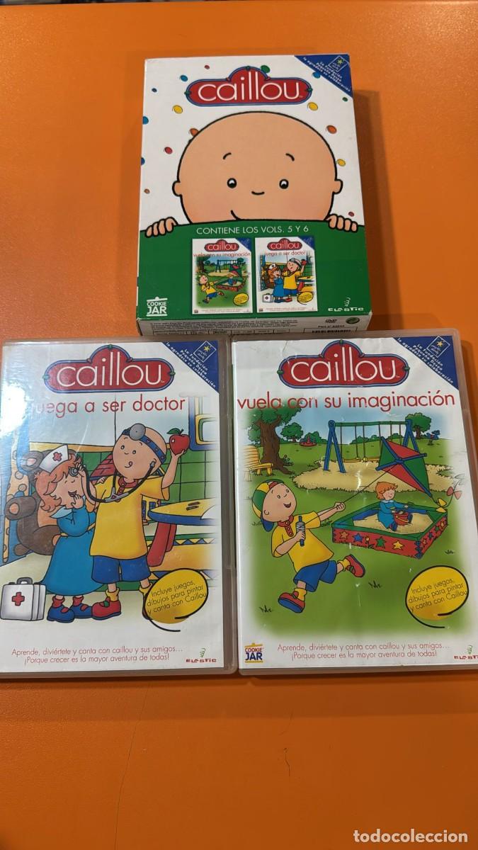 Cine: Pack Caillou Vol.3 [DVD] (Vol. 5 y 6) Vuela con su imaginaci&oacute;n + Juega a ser doctor