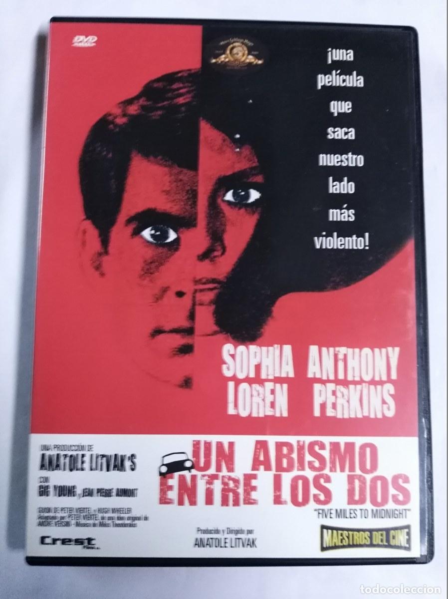 Cine: DVD Un Abismo Entre Los Dos.Sophia Loren.Anthony Perkins.Crest