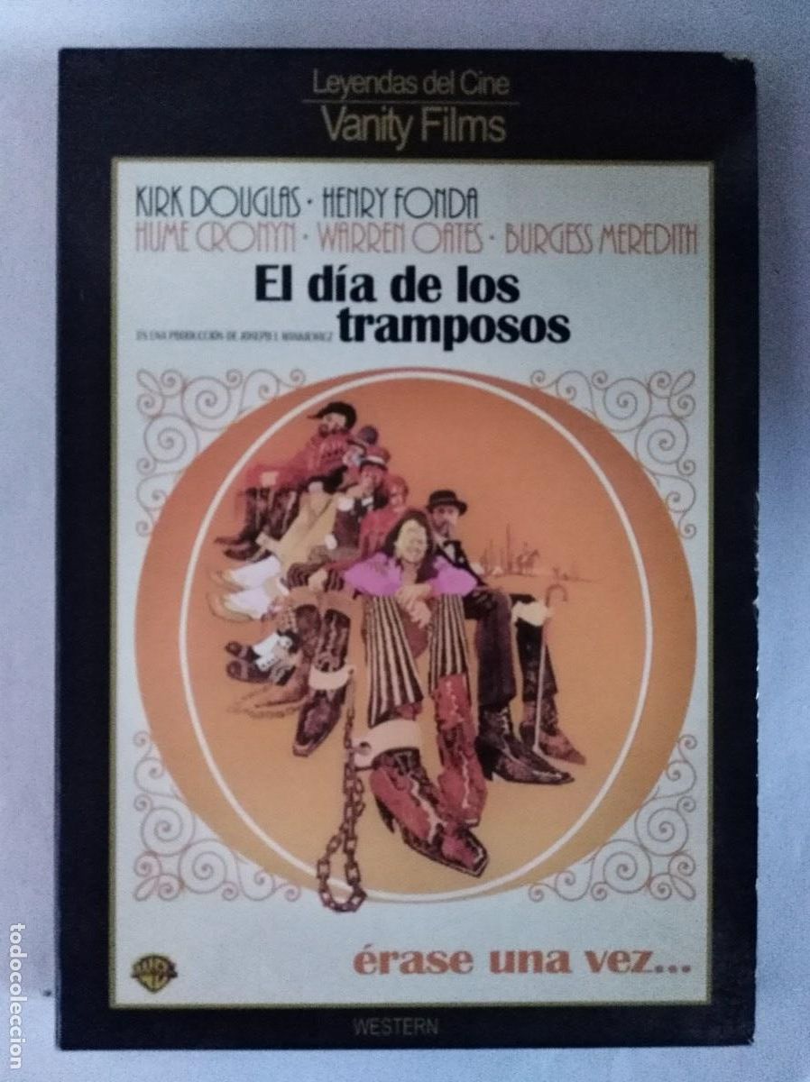 Cine: DVD El d&iacute;a de los tramposos.Kirk Douglas.Henry Fonda.Warren Oates.Burgess Meredith