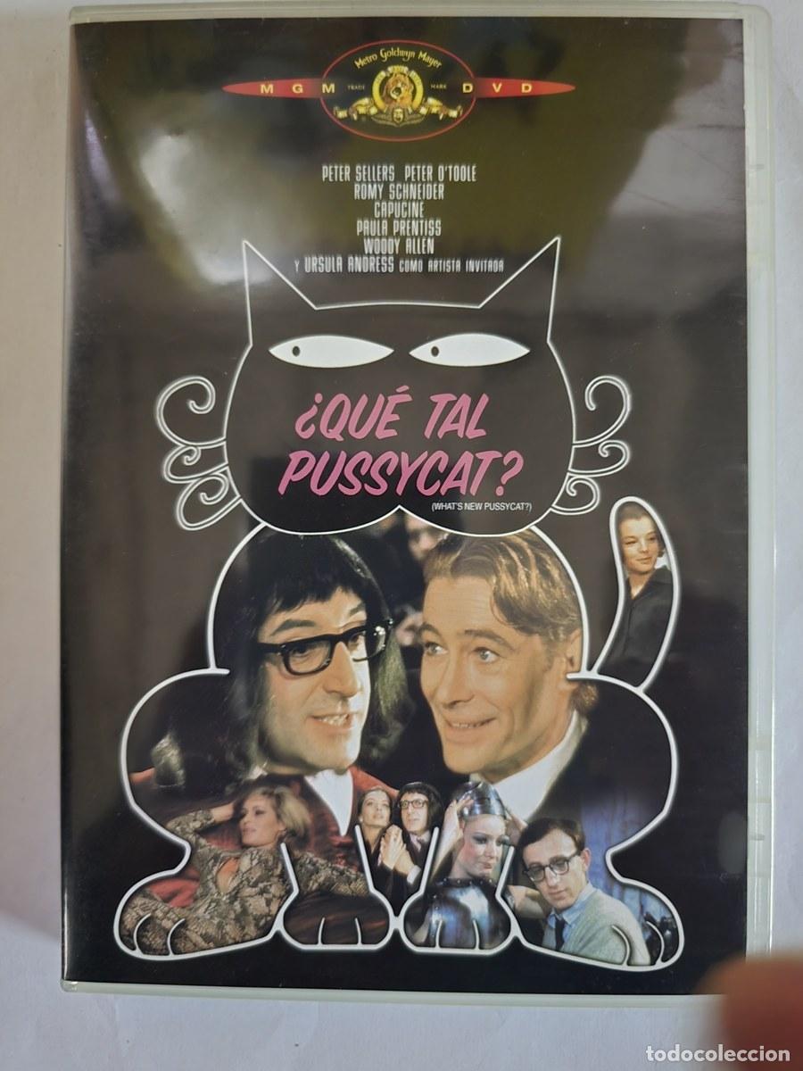 Cine: DVD &iquest;Qu&eacute; tal Pussycat?.Peter Sellers.Peter O'Toole.Romy Schneider.MGM