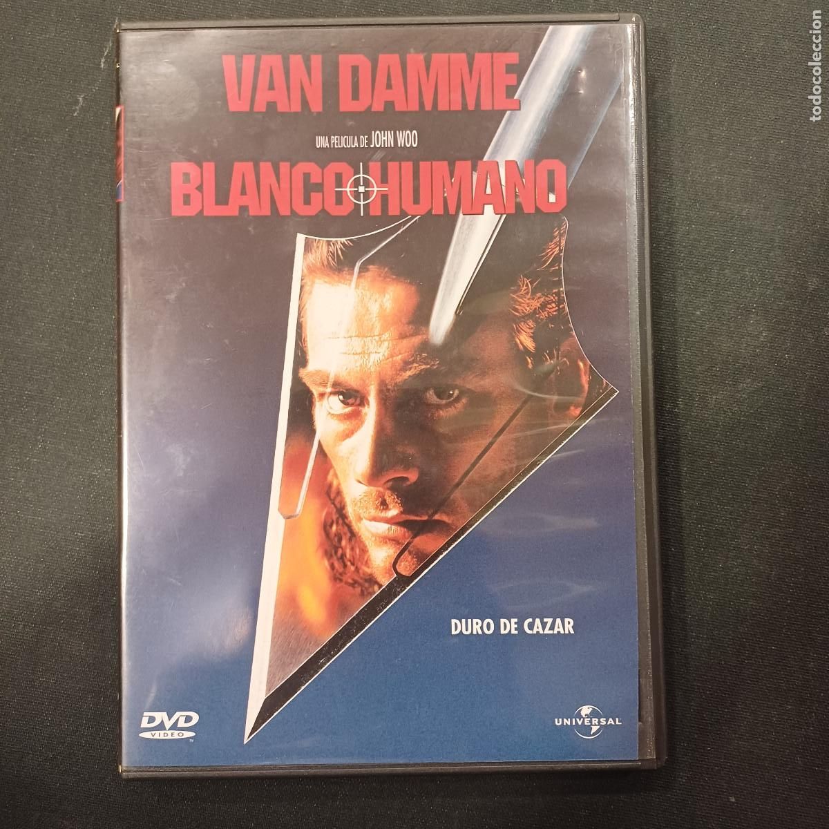 Cine: BLANCO HUMANO/JOHN WOO/VAN DAMME/DVD.