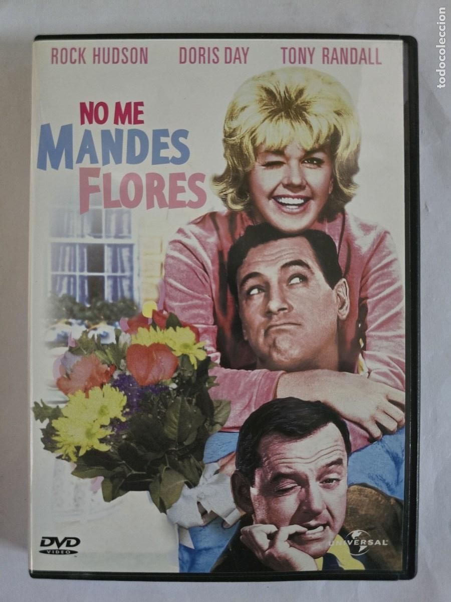 Cine: DVD No me mandes flores.Rock Hudson.Doris Day.Tony Randall