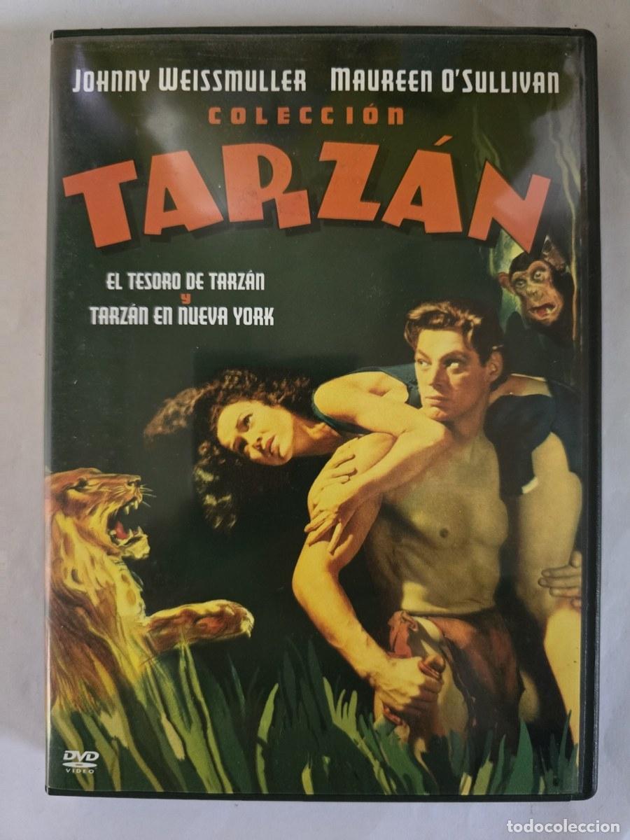 Cine: DVD Tarz&aacute;n El Tesoro de Tarzan.Johnny Weissmuller.Maureen O'Sullivan