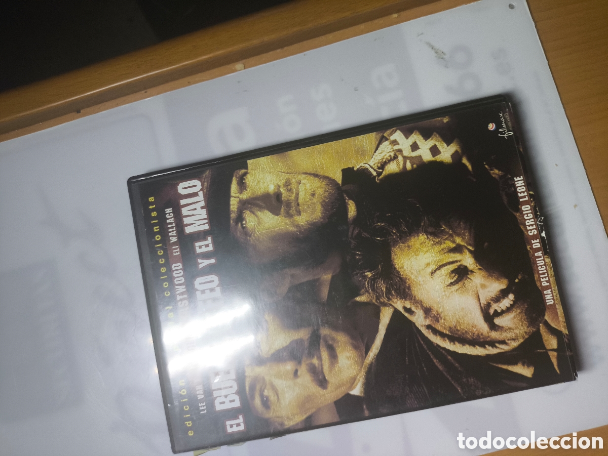 Cine: DVD de el bueno el feo y el malo.lote.n.256
