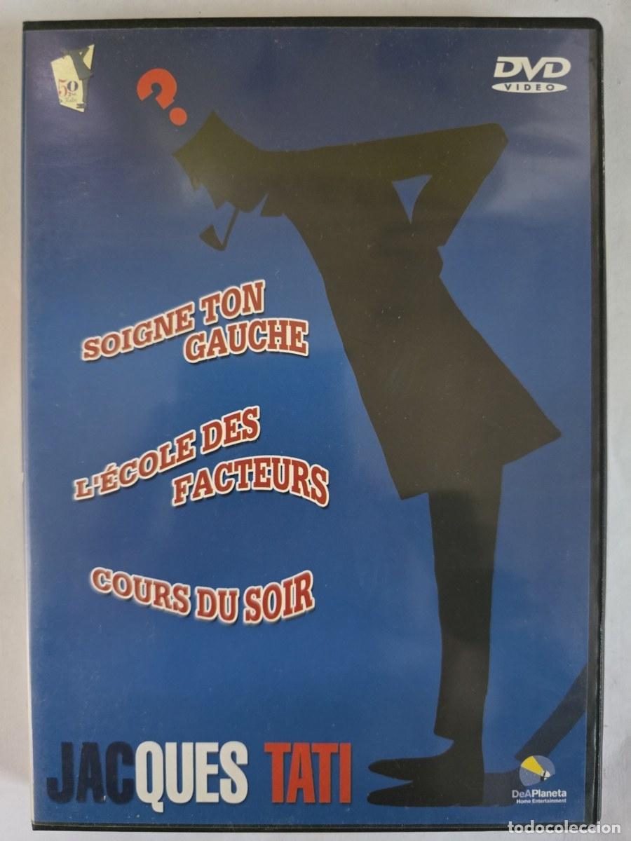 Cine: DVD Jacques Tati.Soigne Ton Gauche.L'Ecole des Facteurs.Cours du Soir.DeAPlaneta