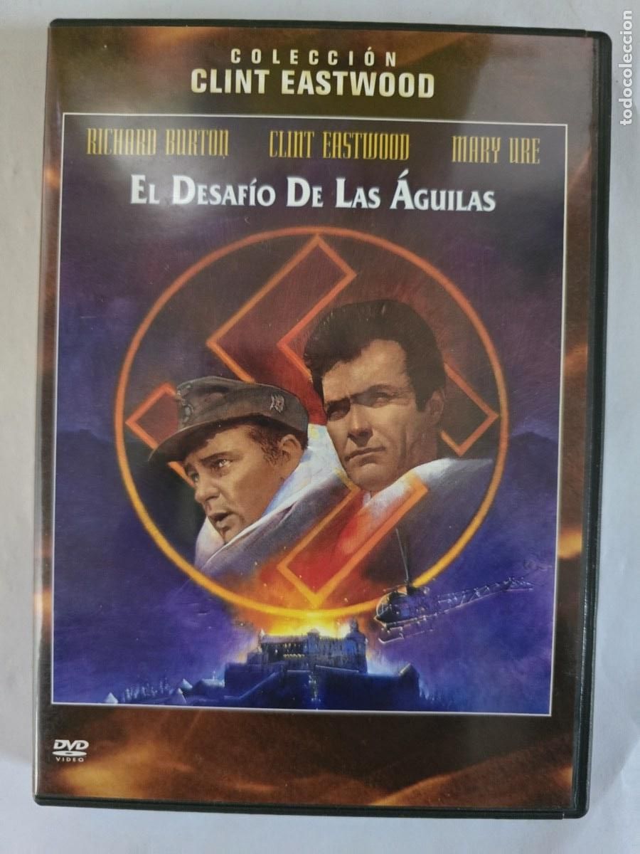 Cine: DVD El Desaf&iacute;o de las &Aacute;guilas.Richard Burton.Clint Eastwood.Mary Ure