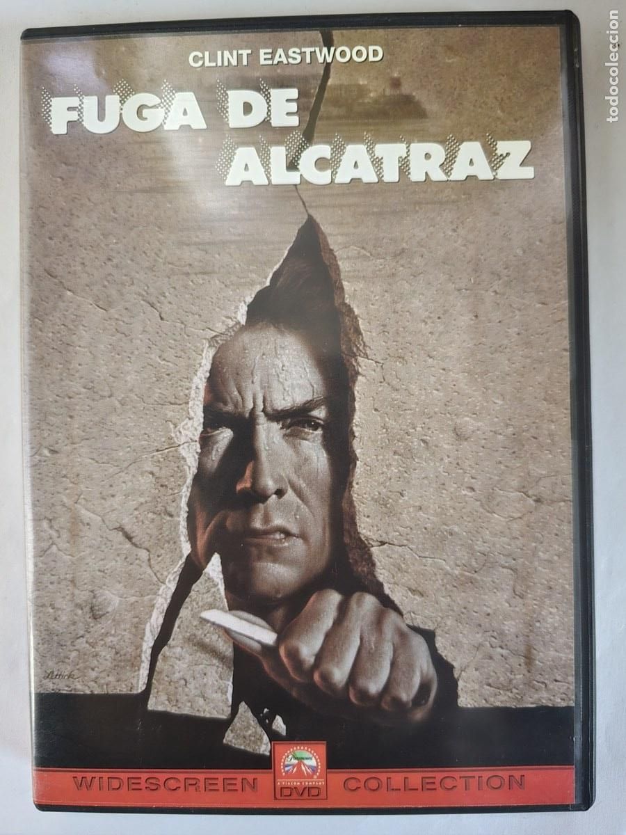 Cin&eacute;ma: DVD Fuga de Alcatraz.Clint Eastwood