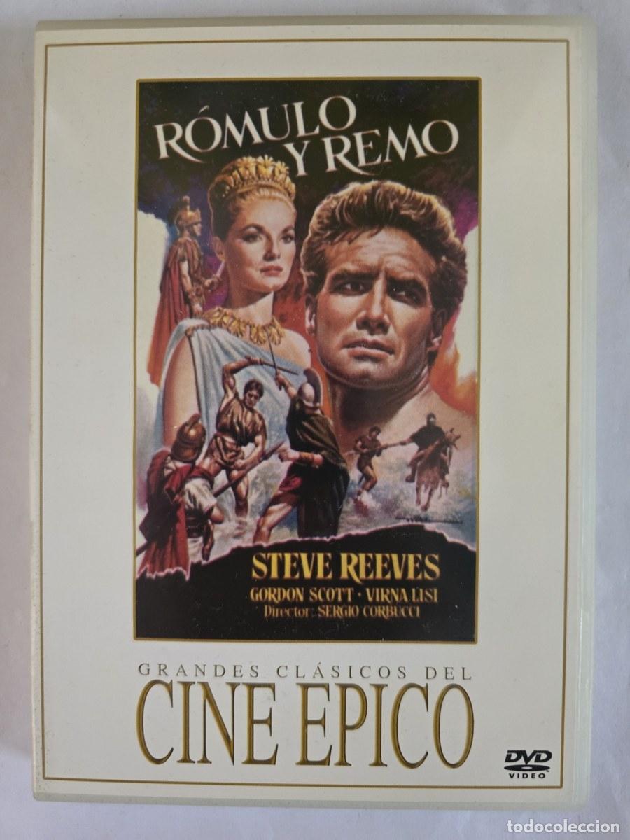 Cine: DVD R&oacute;mulo y Remo.Steve Reeves.Gordon Scott.Virna Lisi