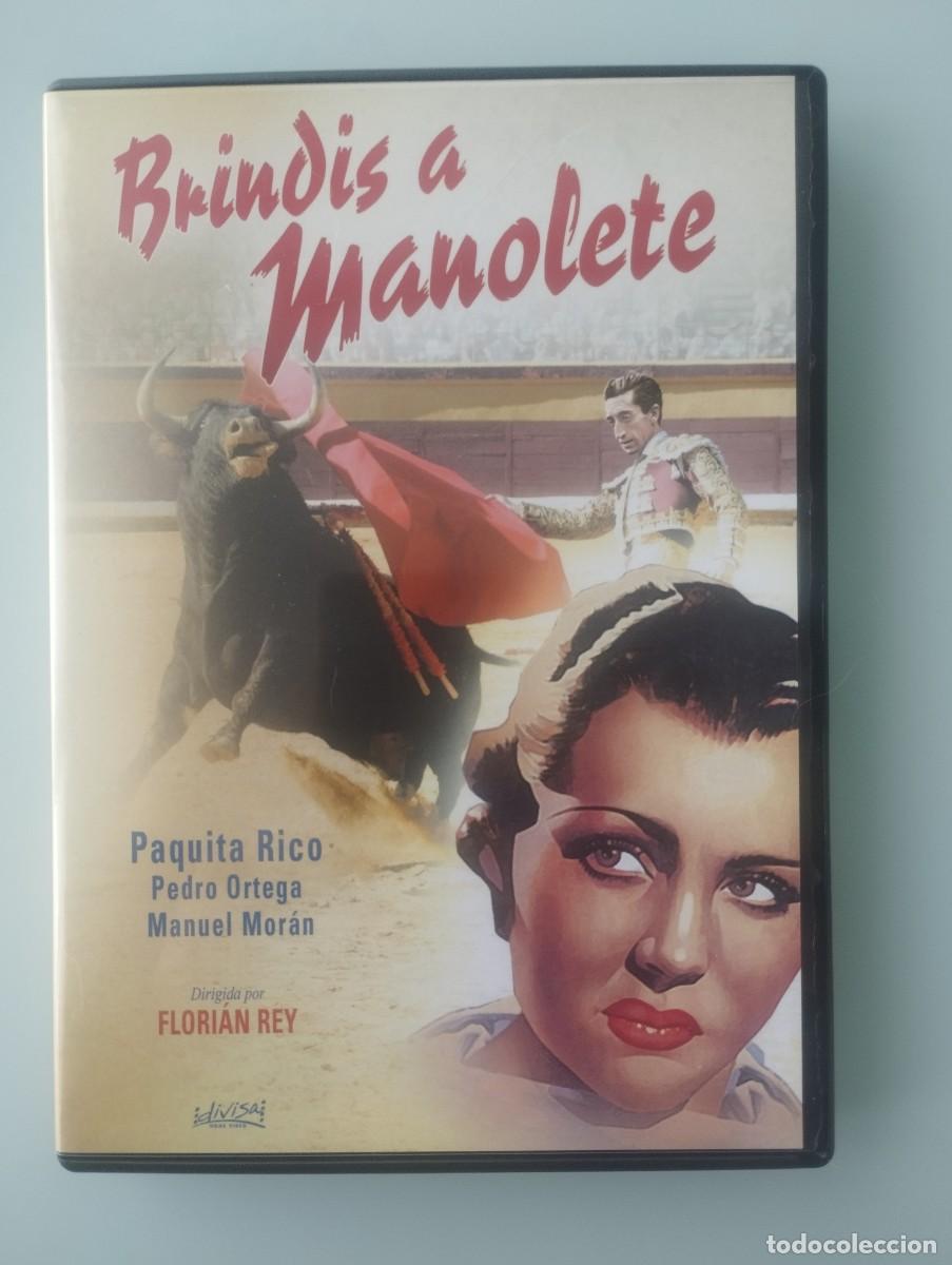 Cine: DVD Brindis a Manolete de Florian Rey con Paquita Rico