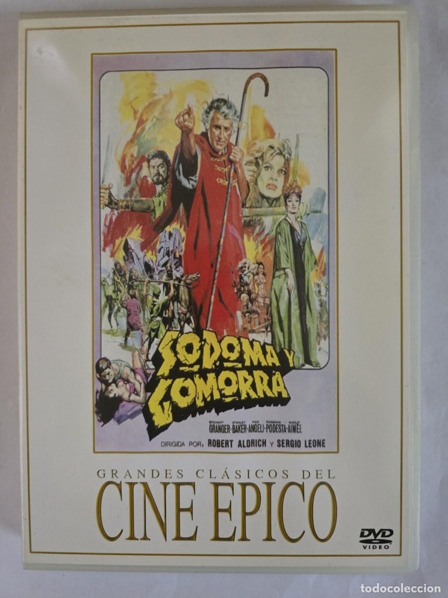 Cine: DVD Sodoma y Gomorra.Stewart Granger.Stanley Baker.Pier Angeli.Rossana Podesta