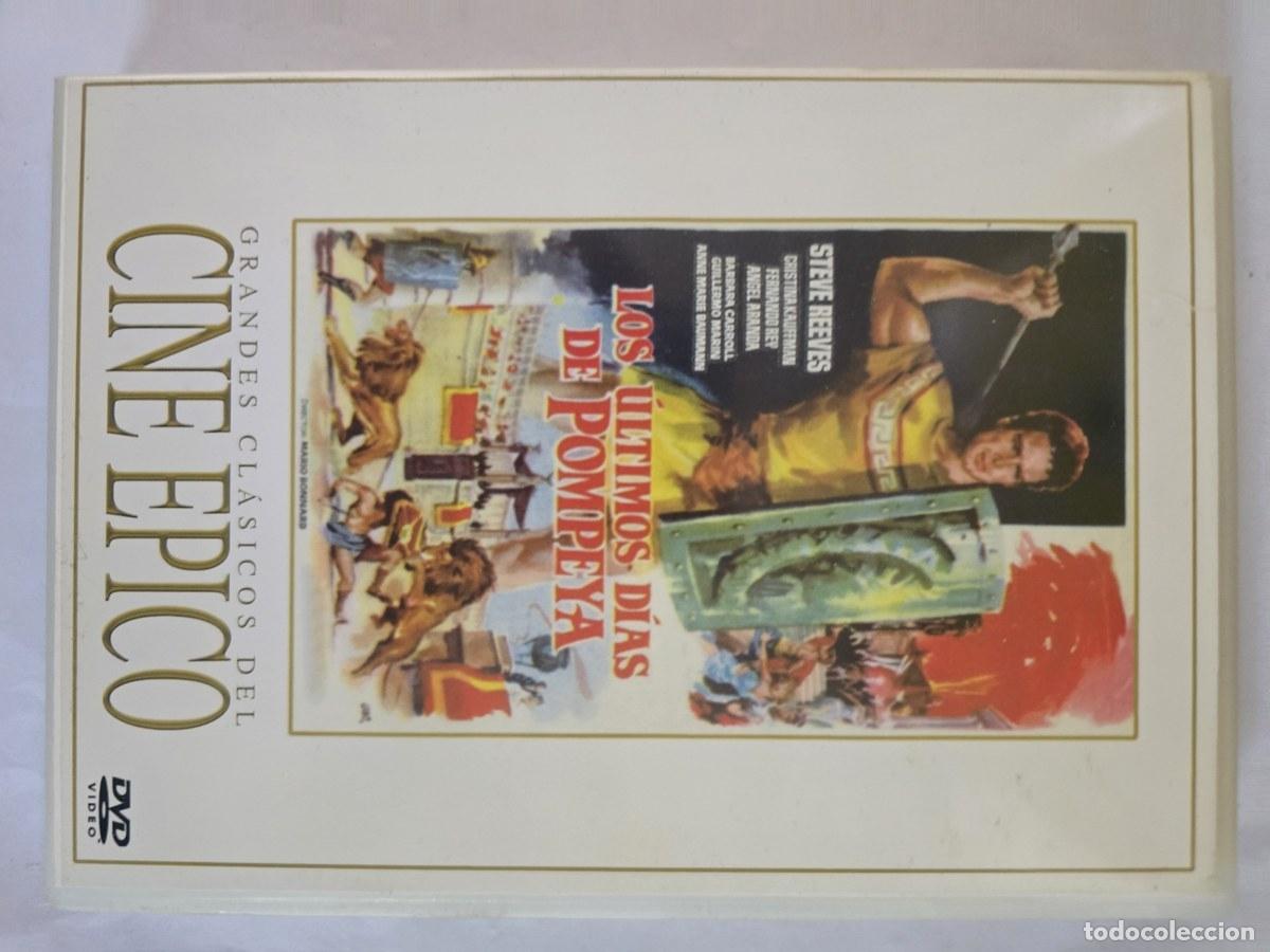 Cine: DVD Los &Uacute;ltimos D&iacute;as de Pompeya.Steve Reeves.Christine Kaufmann
