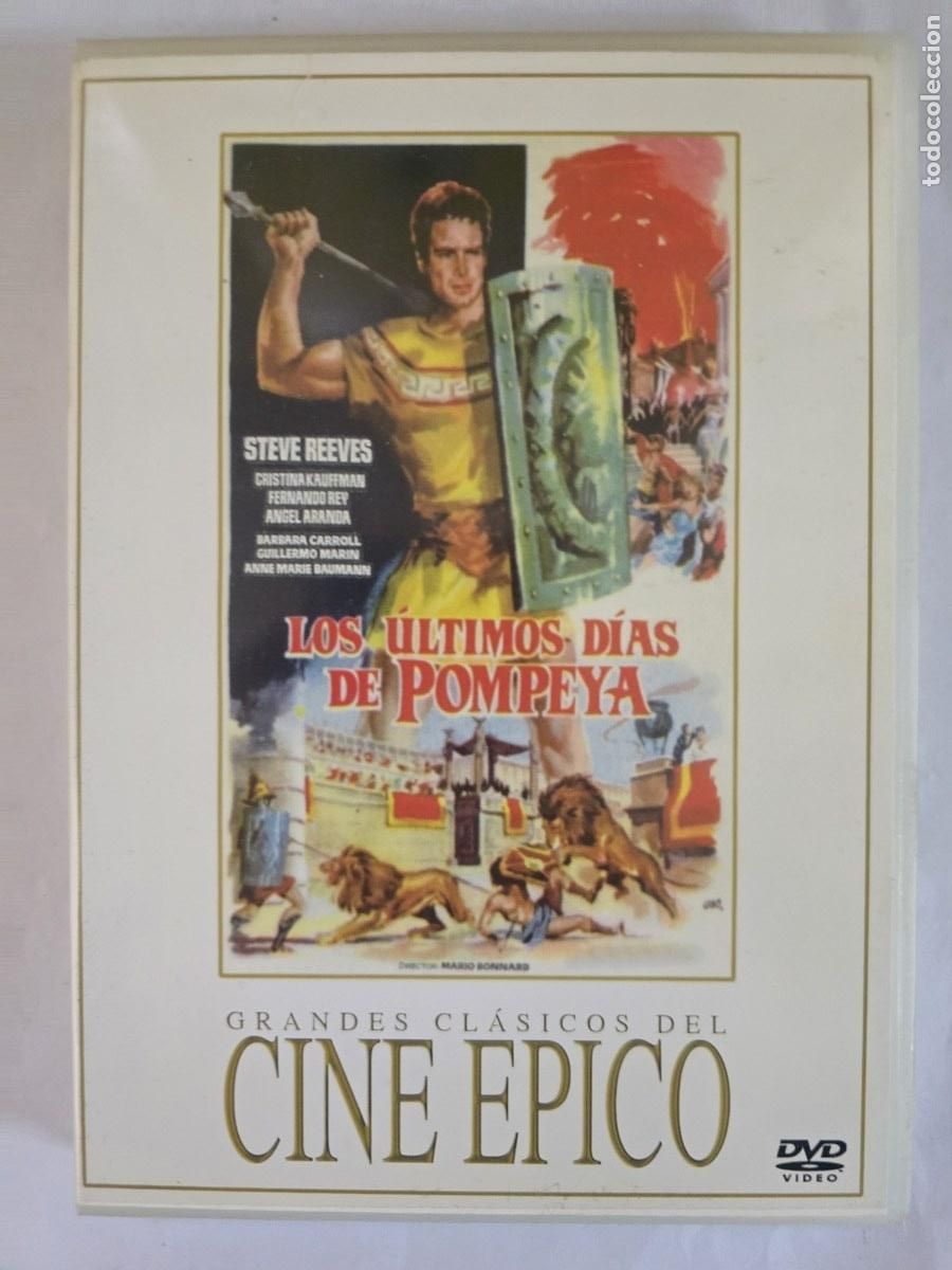 Cine: DVD Los &Uacute;ltimos D&iacute;as de Pompeya.Steve Reeves.Christine Kaufmann