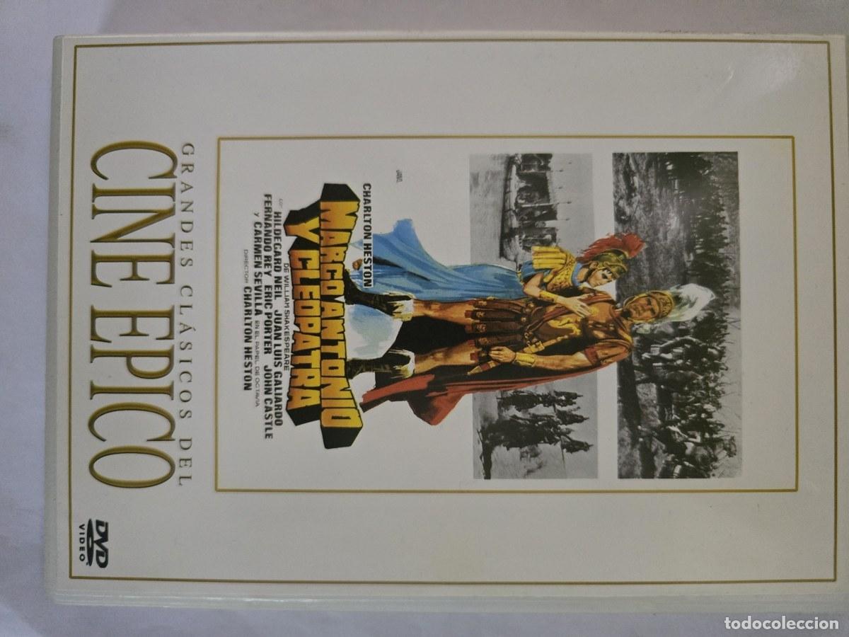Cine: DVD Marco Antonio y Cleopatra.Charlton Heston.Hildegarde Neil.Carmen Sevilla