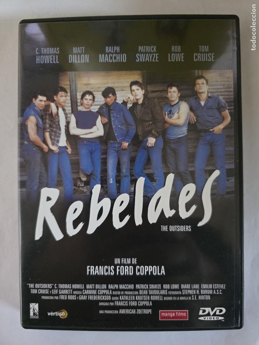 Cine: DVD Rebeldes.C. Thomas Howell.Matt Dillon.Ralph Macchio.Patrick Swayze.Rob Lowe.Tom Cruise