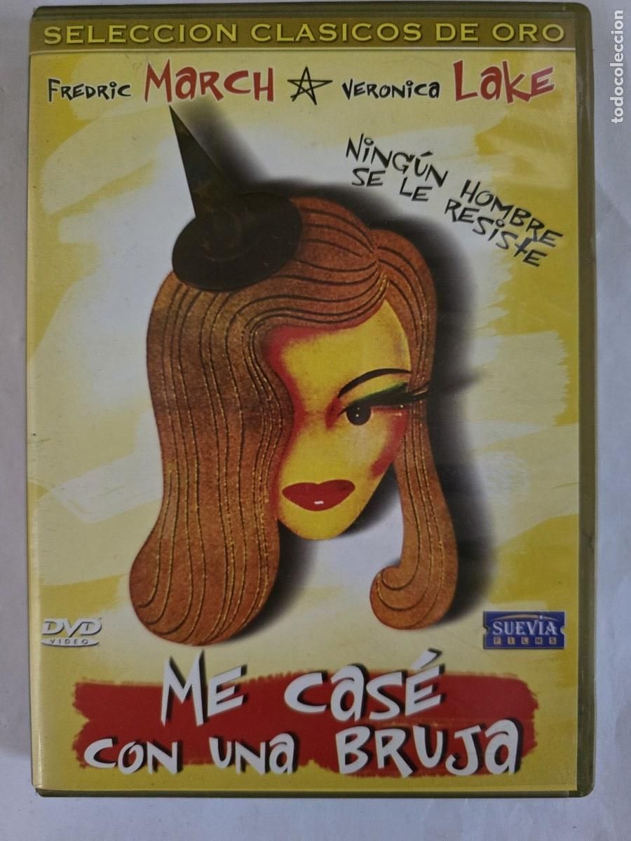 Cine: DVD Me Cas&eacute; con una Bruja.Fredric March.Veronica Lake.Suevia Films