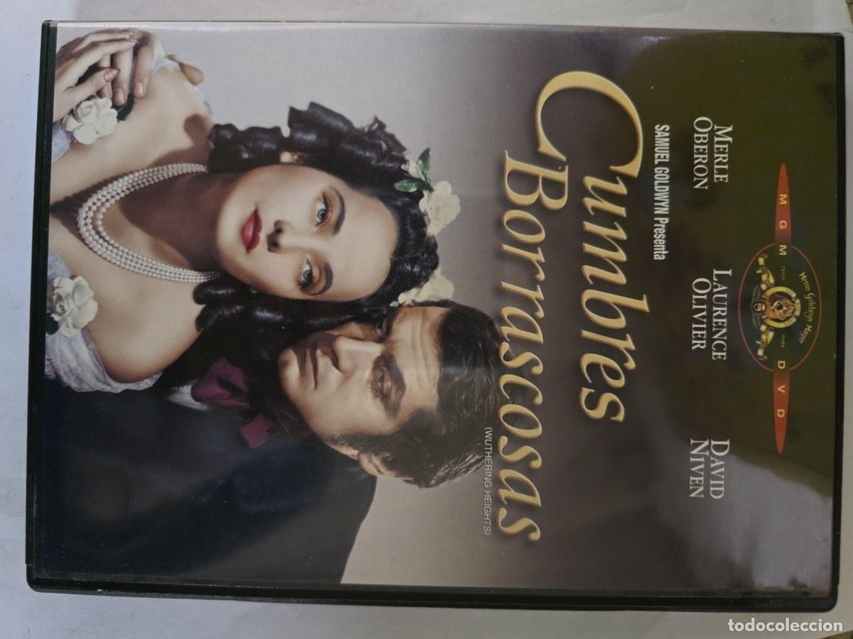Cine: DVD Cumbres Borrascosas.Merle Oberon.Laurence Olivier.David Niven