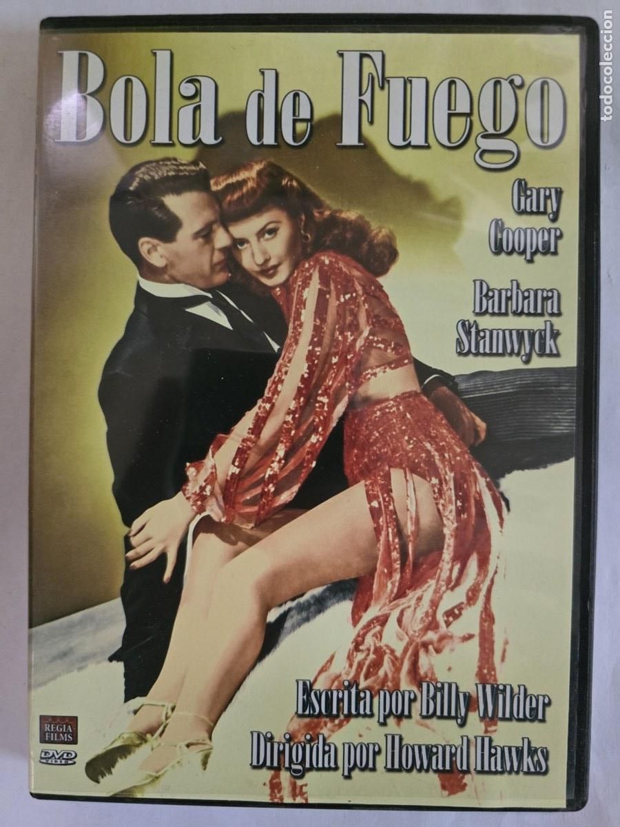 Cine: DVD Bola de Fuego.Gary Cooper.Barbara Stanwyck