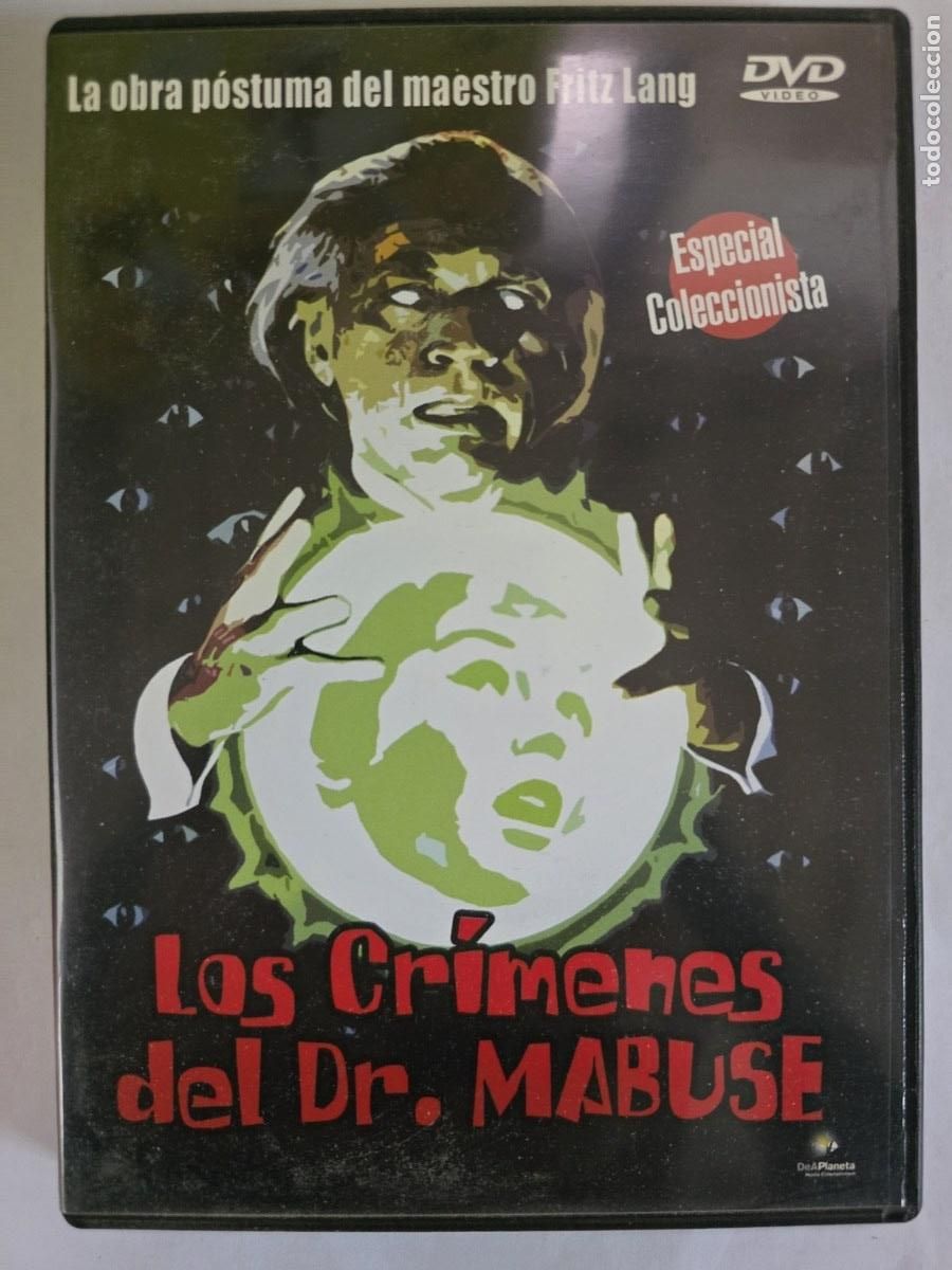 Cin&eacute;ma: DVD Los Crimenes del Dr. Mabuse.Fritz Lang.Especial Coleccionista.Dvd Planeta