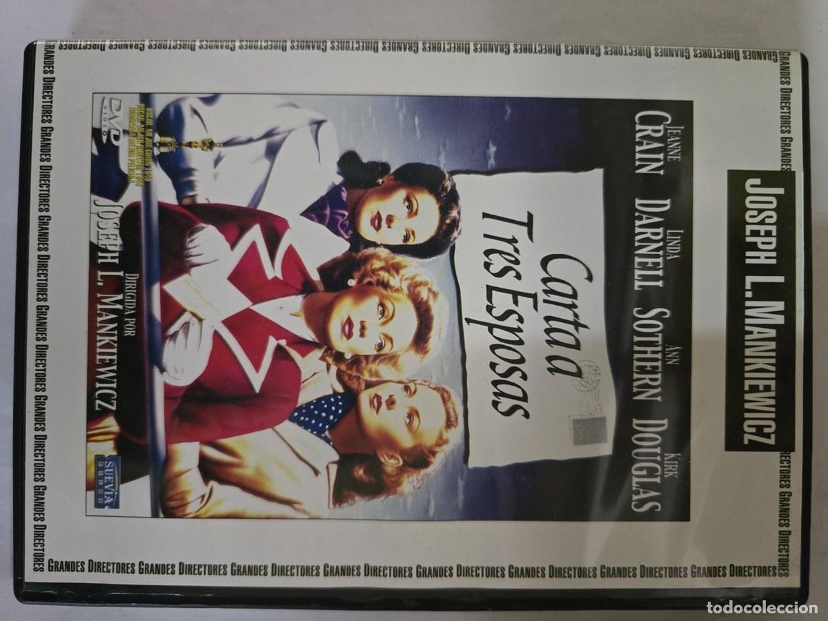 Cine: DVD Carta a Tres Esposas.Jeanne Crain.Linda Darnell.Ann Sothern.Kirk Douglas