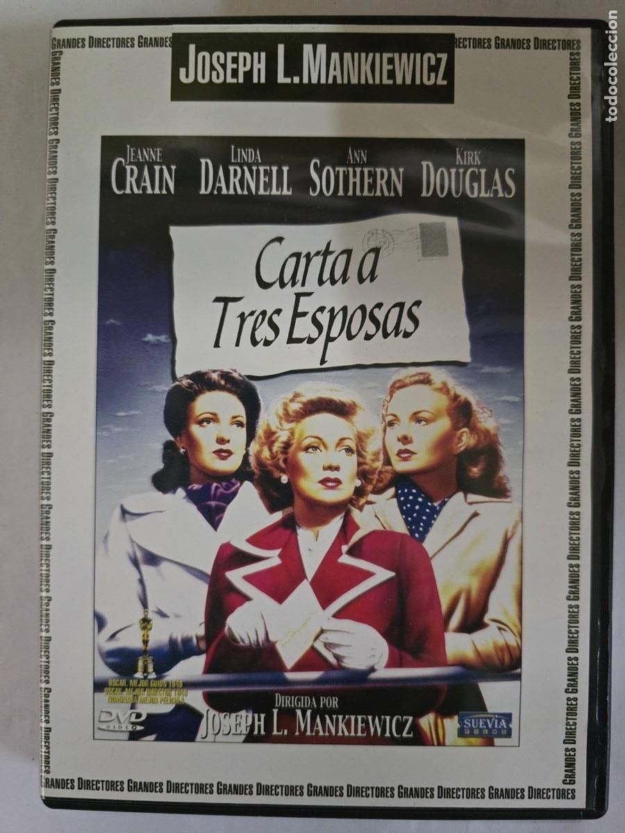 Cine: DVD Carta a Tres Esposas.Jeanne Crain.Linda Darnell.Ann Sothern.Kirk Douglas
