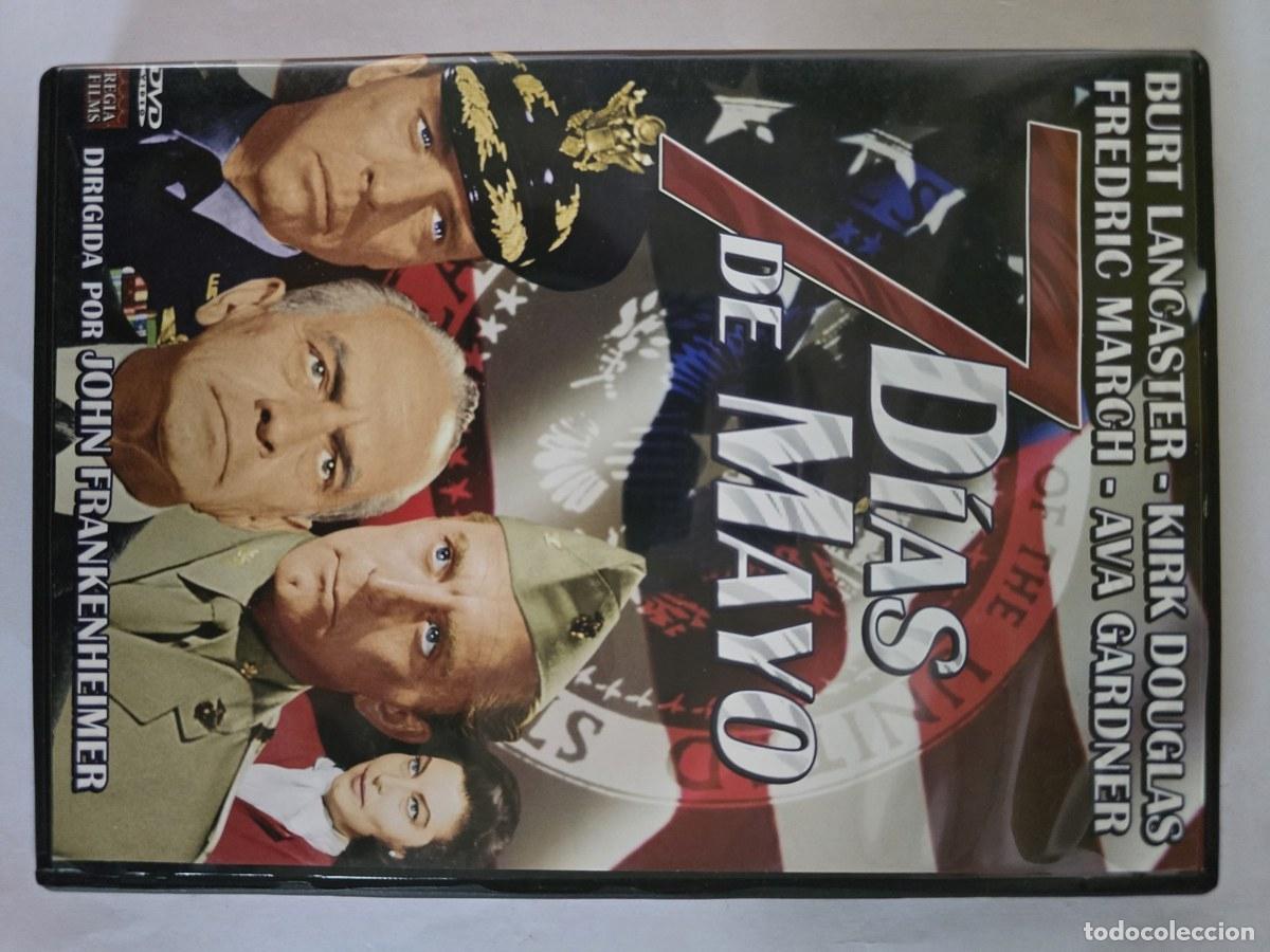 Cine: DVD 7 D&iacute;as de Mayo.Burt Lancaster.Kirk Douglas.Fredric March.Ava Gardner