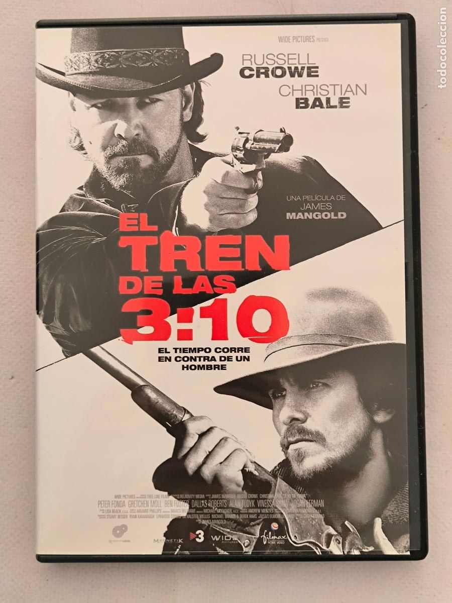 Cine: DVD EL TREN DE LAS 3:10 - RUSSELL CROWE, CHRISTIAN BALE (026)