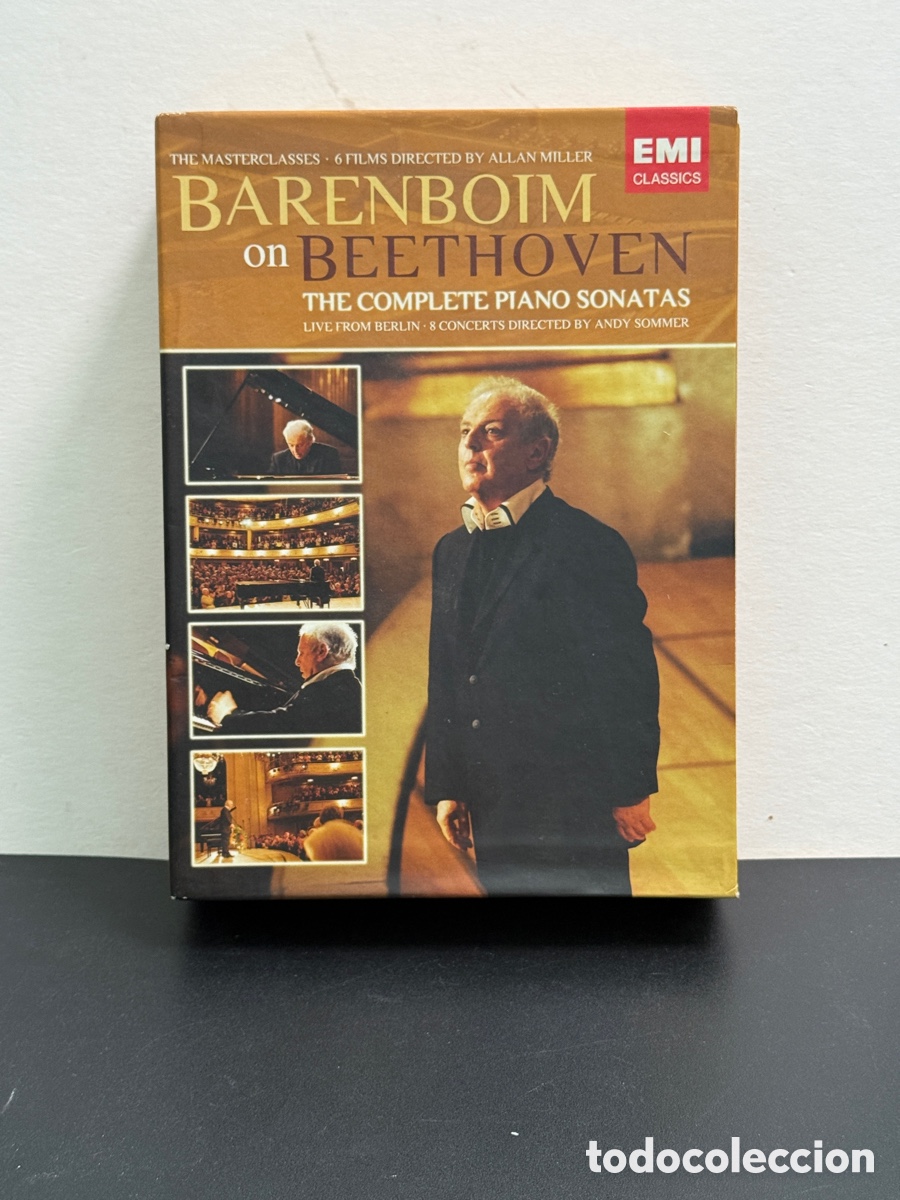 Cine: Barenboim On Beethoven - The Complete Piano Sonatas / The Masterclasses (6xDVD)