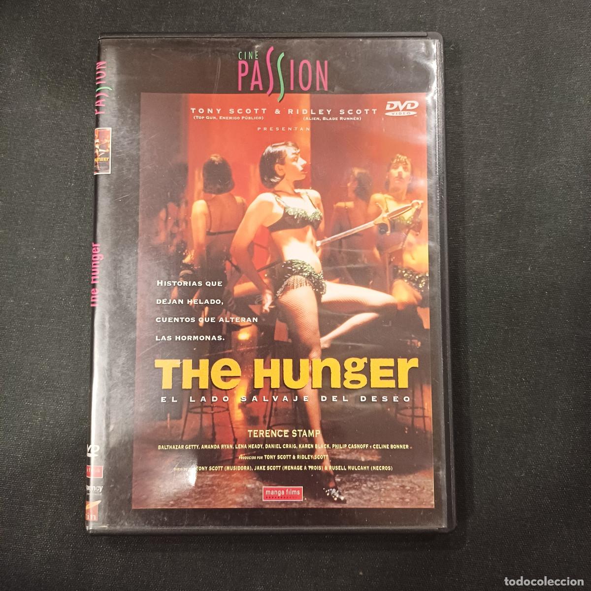 Cine: THE HUNGER/EL LADO SALVAJE DEL DESEO/DVD.