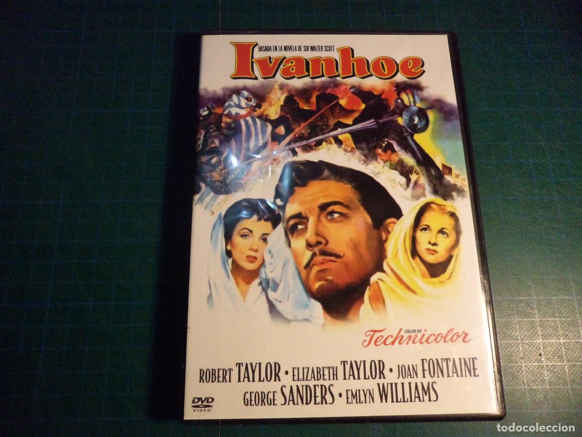 Cine: Ivanhoe. Robert Taylor Elizabeth taylor. (P-63)