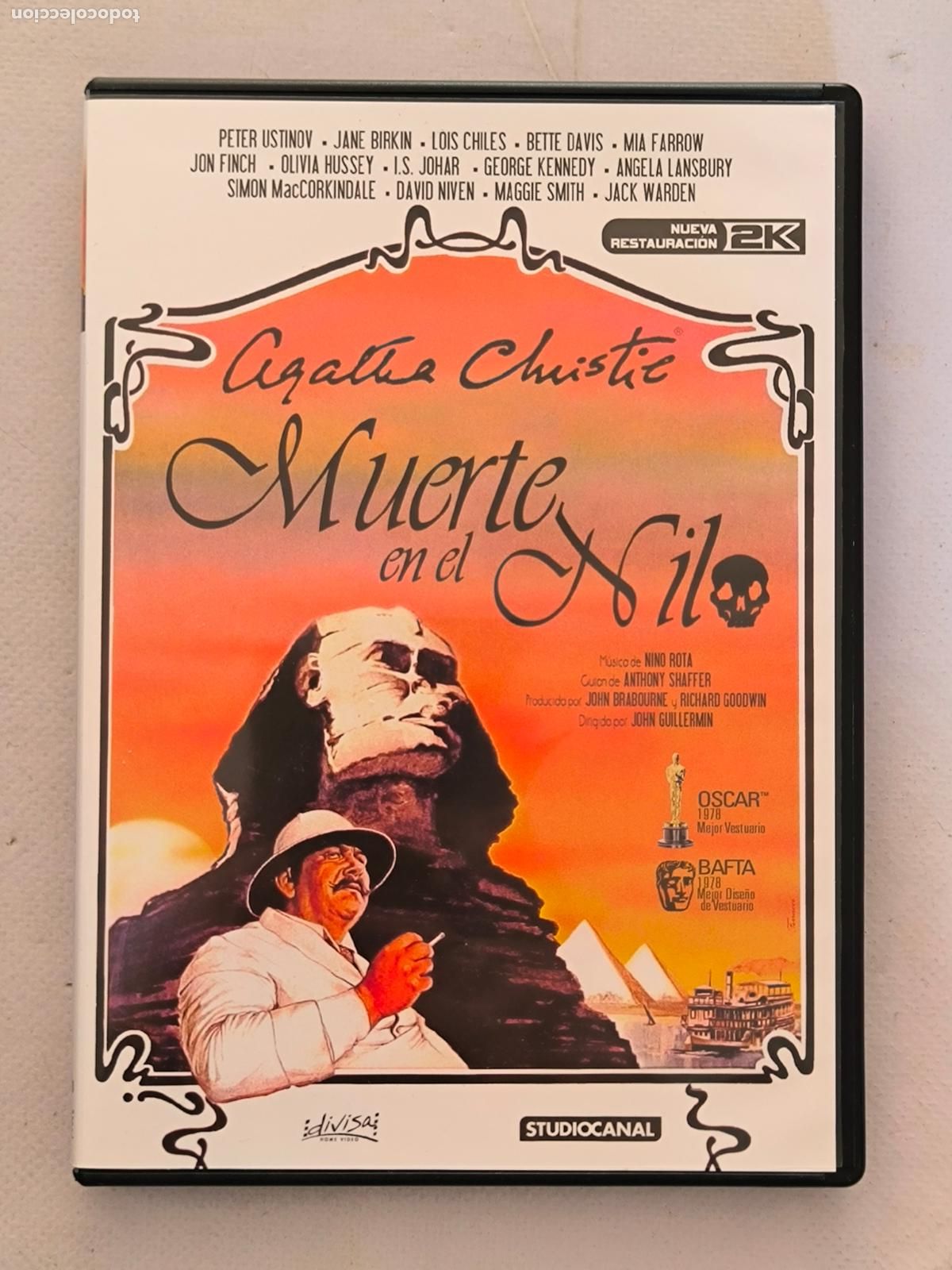 Cine: DVD MUERTE EN EL NILO - AGATHA CHRISTIE - PETER USTINOV (162)
