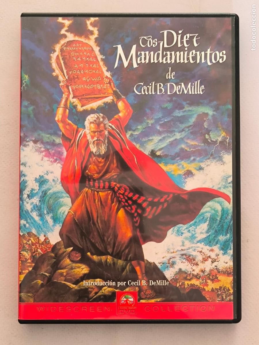 Cine: DVD LOS DIEZ MANDAMIENTOS - CECIL B. DEMILLE (163)