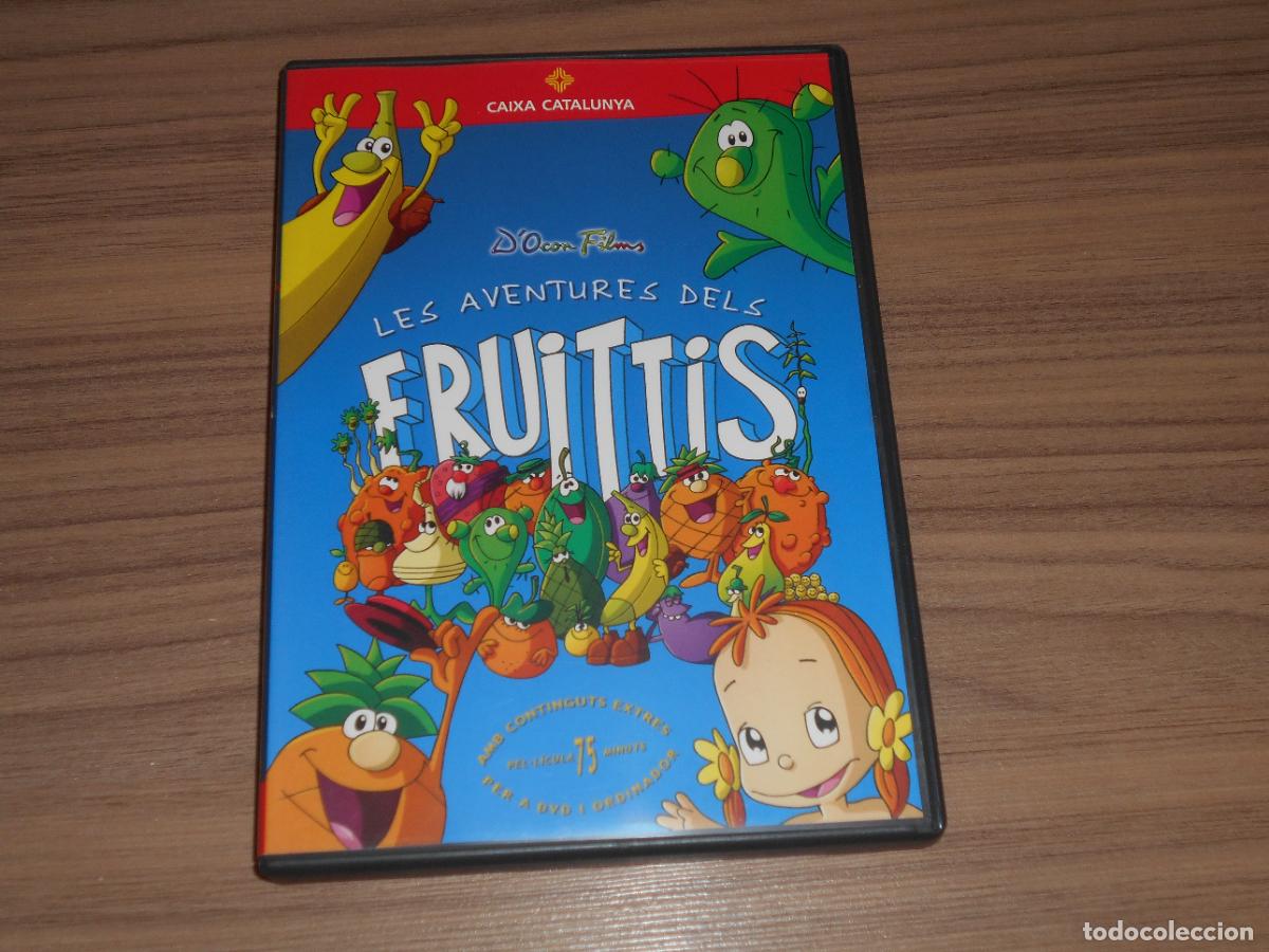 Cine: LAS AVENTURAS DE LOS FRUITIS DVD Animaciion Tipo DISNEY Catalan -CASTELLANO Nueva NO PRECINTADA