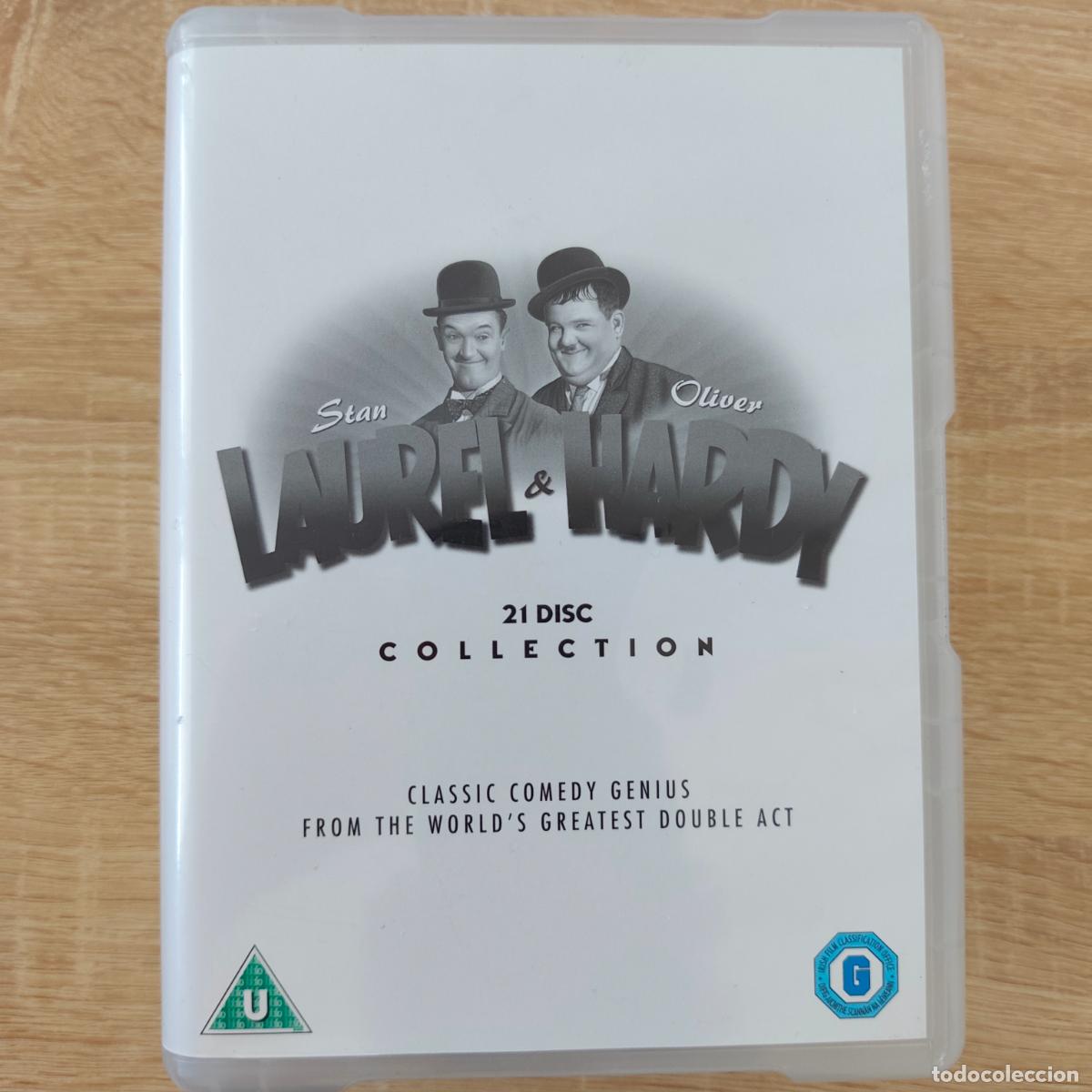 Cine: Laurel & Hardy: The 21 Disc Collection (Edici&oacute;n Estuche &Uacute;nico Completo)