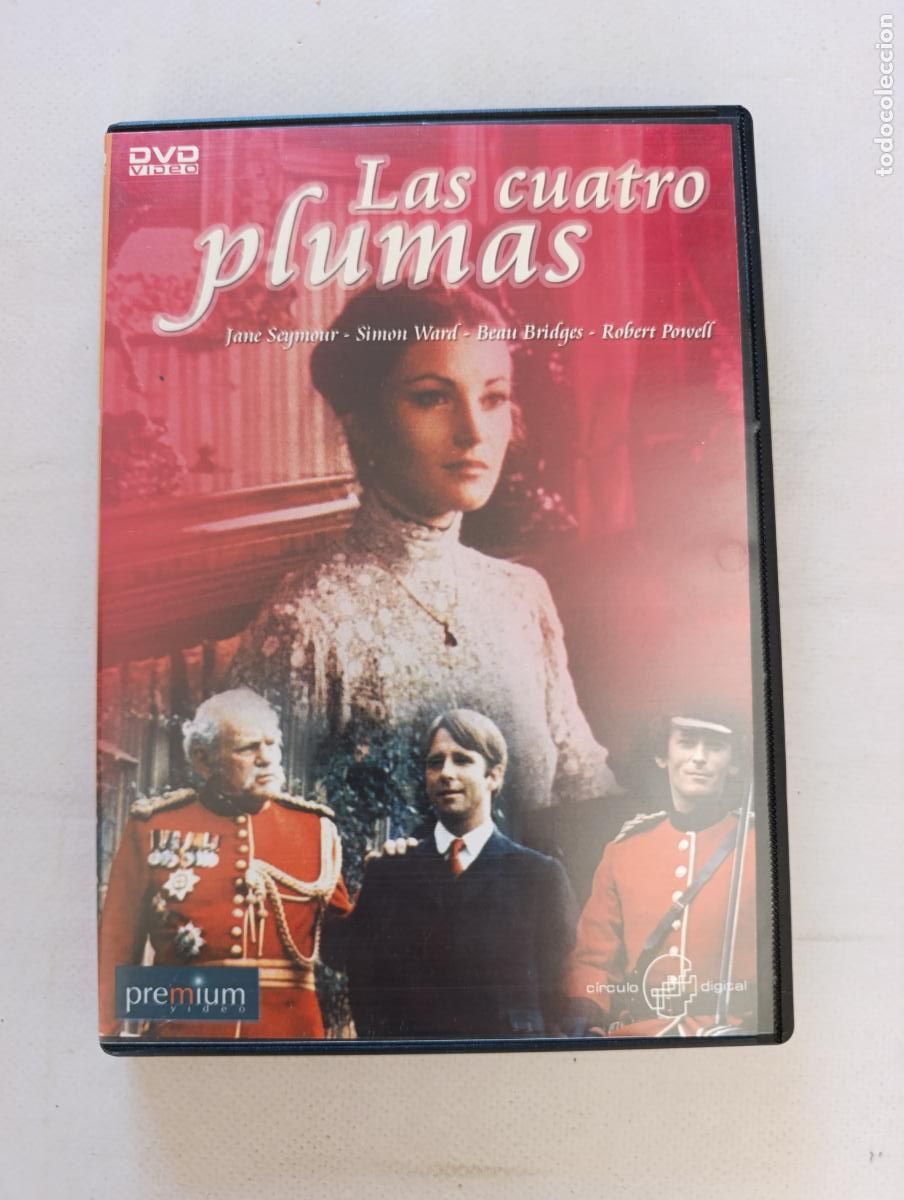 Cine: DVD LAS CUATRO PLUMAS - JANE SEYMOUR, SIMON WARD (165)