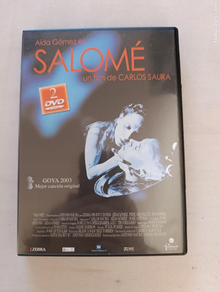 Cinema: DVD SALOME - CARLOS SAURA - AIDA GOMEZ - 2 DISCOS - INCLUYE LIBRETO (179w)