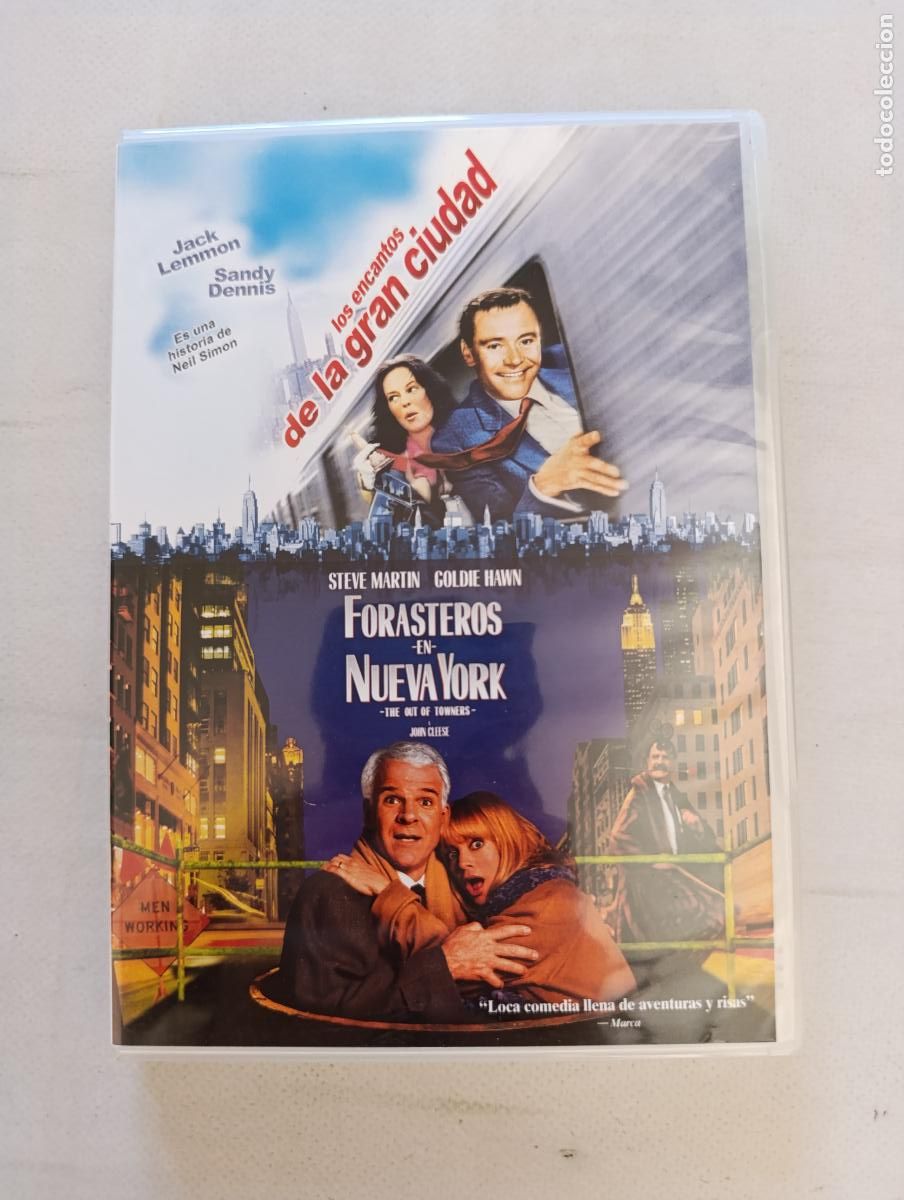 Cinema: DVD LOS ENCANTOS DE LA GRAN CIUDAD / FORASTEROS EN NUEVA YORK - 2 PELICULAS, 2 DISCOS (183w)