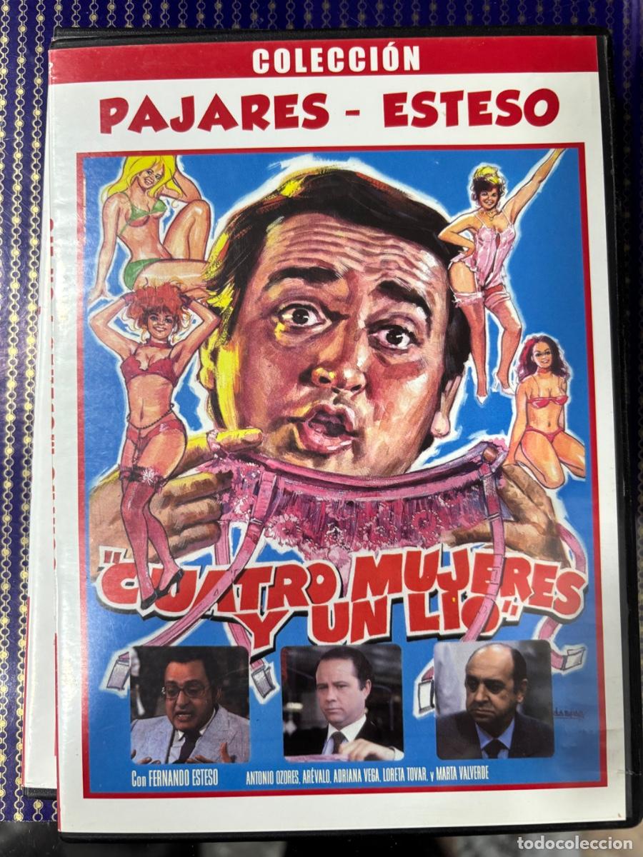 Cinema: Cuatro mujeres y un l&iacute;o (Colecci&oacute;n Pajares-Esteso en caja fina de pl&aacute;stico)