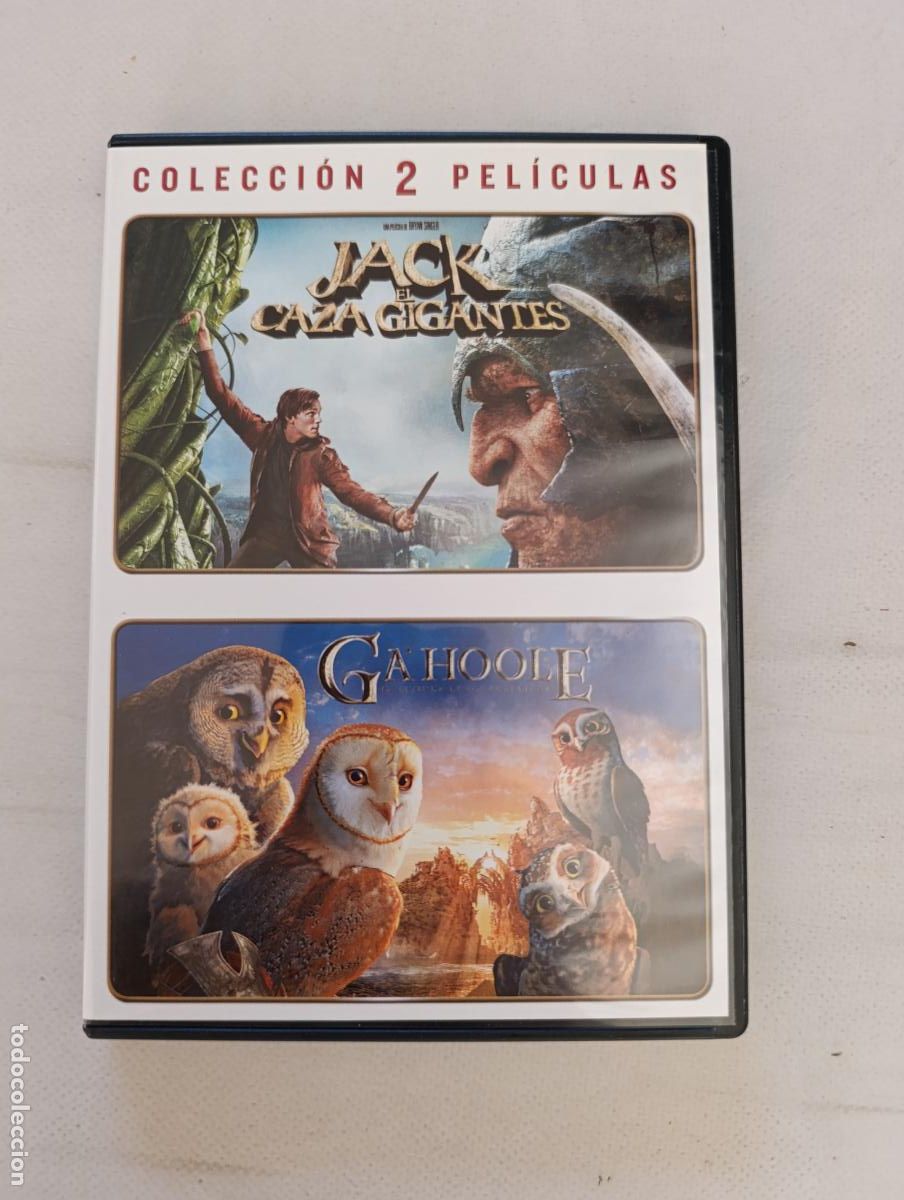 Cinema: DVD JACK EL CAZA GIGANTES / GA'HOOLE - 2 PELICULAS, 2 DISCOS (188)