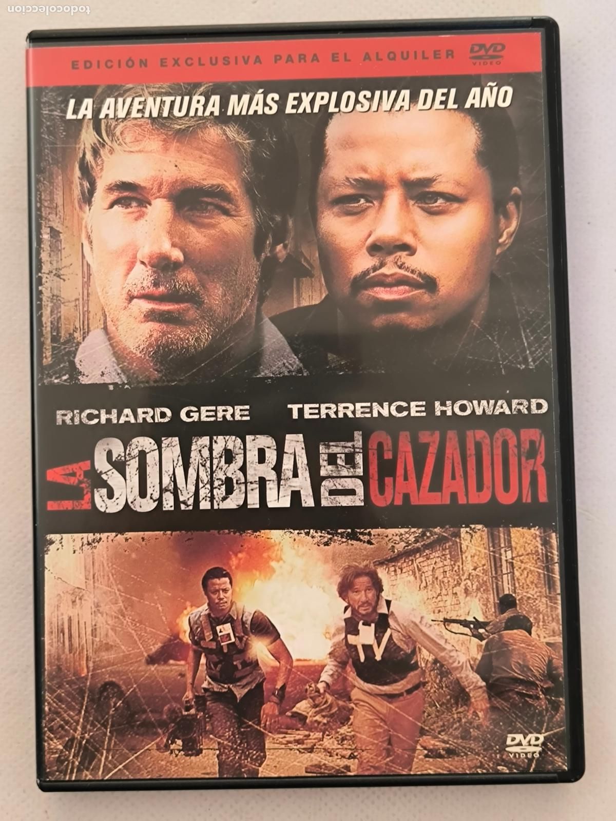 Cine: DVD LA SOMBRA DEL CAZADOR - EDICION DE ALQUILER (164)
