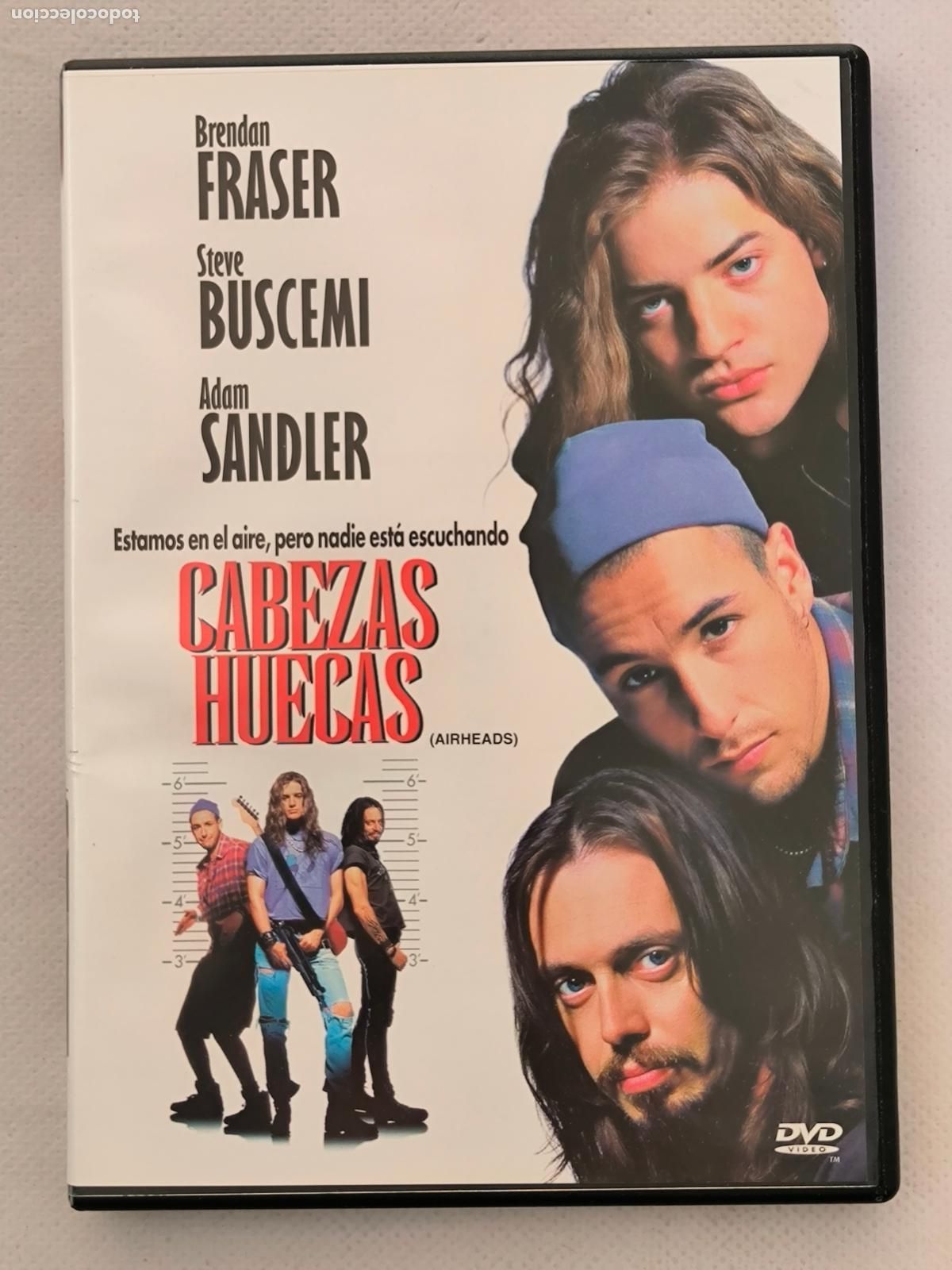 Cine: DVD CABEZAS HUECAS - BRENDAN FRASER, STEVE BUSCEMI (212w)