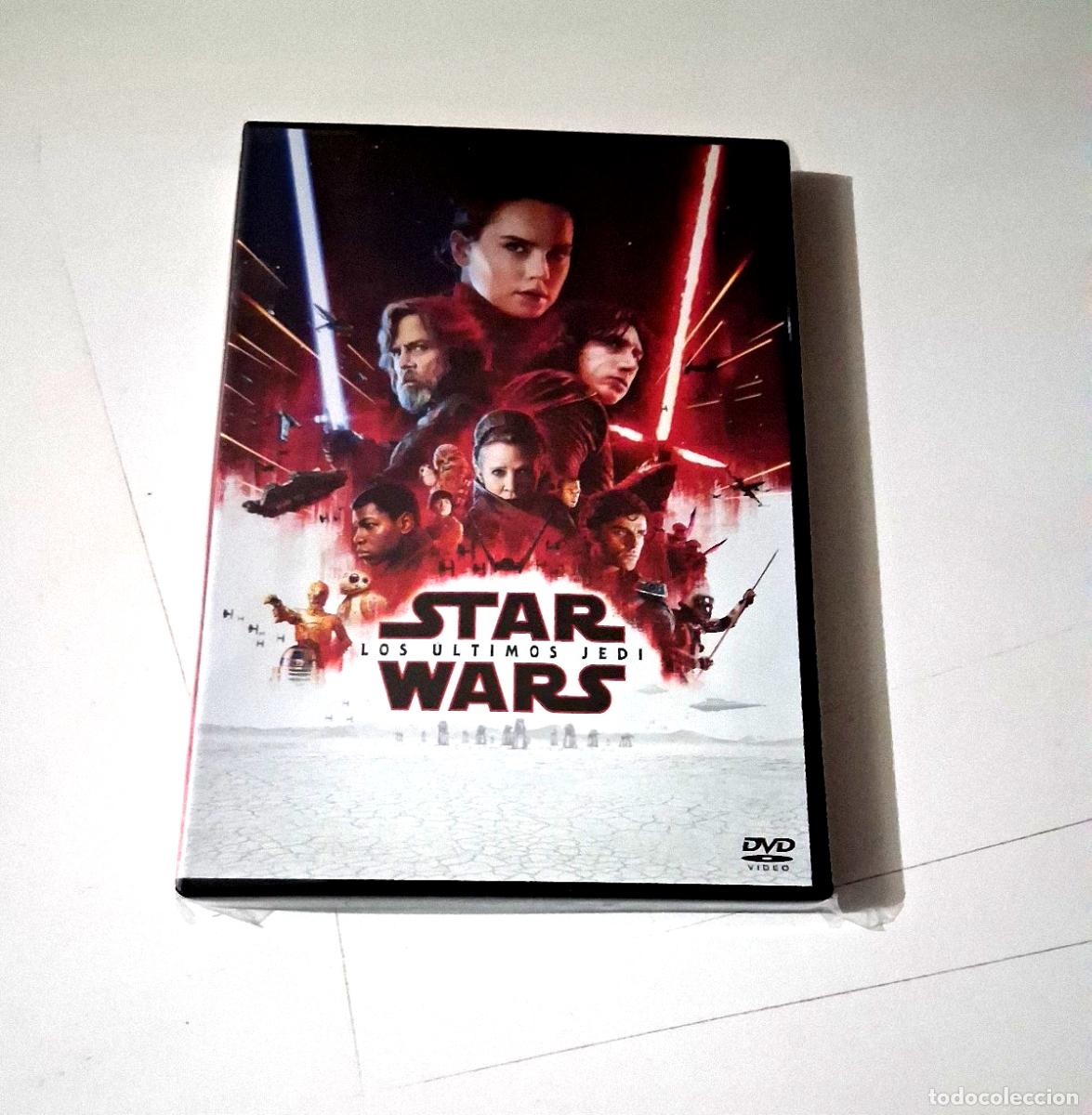 Cine: DVD &rdquo;STAR WARS LOS ULTIMOS JEDI&rdquo; COMO NUEVO RIAN JOHNSON MARK HAMILL CARRIE FISC