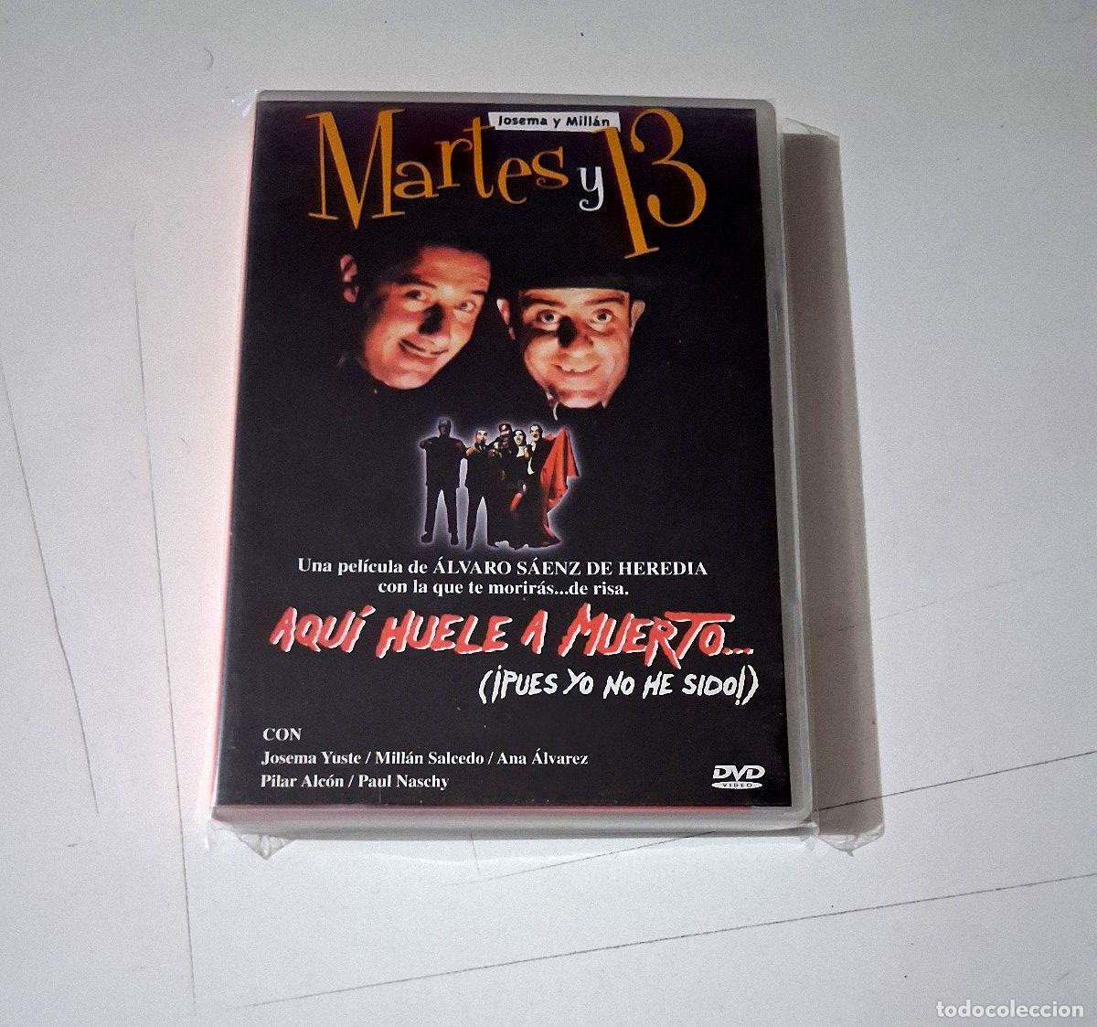 Cine: DVD &rdquo;AQUI HUELE A MUERTO&rdquo; MARTES Y 13 JOSEMA YUSTE MILLAN SALCEDO