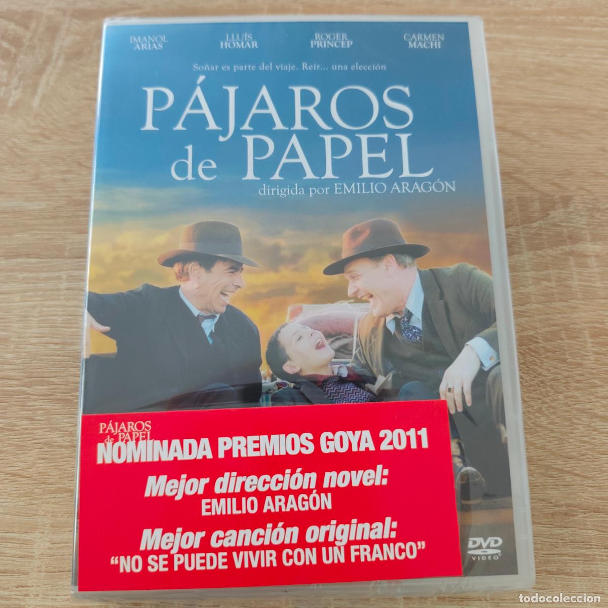 Cine: DVD P&aacute;jaros de Papel - Pel&iacute;cula de Emilio Arag&oacute;n - &iexcl;NUEVO Y PRECINTADO!