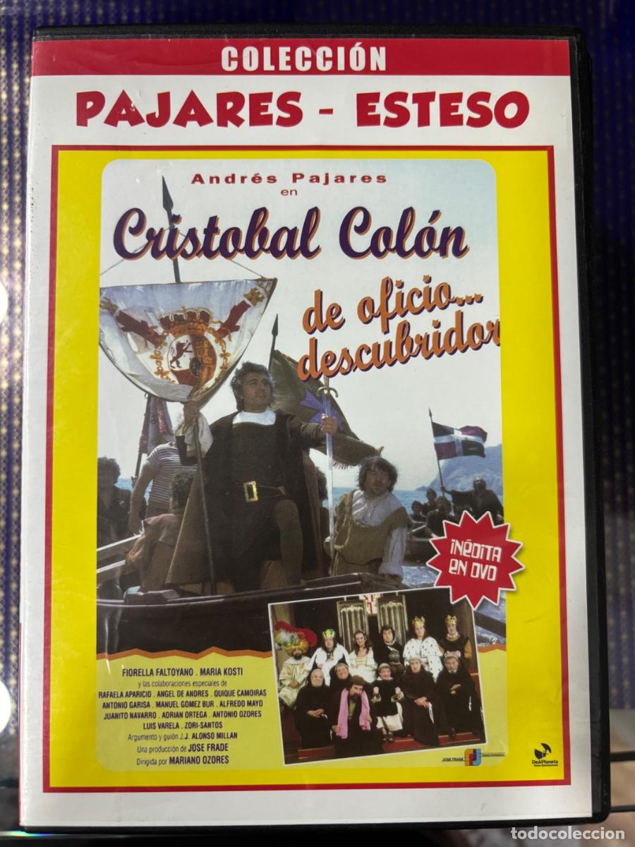 Cine: CRISTOBAL COLON DE OFICIO DESCUBRIDOR (Colecci&oacute;n Pajares-Esteso en caja fina de pl&aacute;stico)