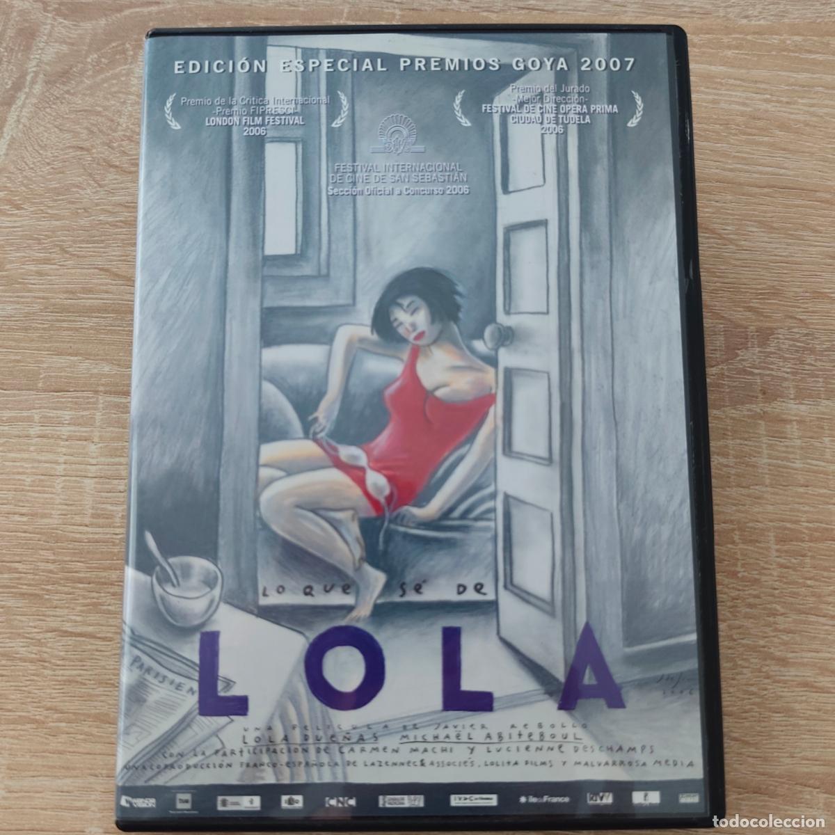 Cine: DVD Lo Que S&eacute; de Lola (Javier Rebollo) - Edici&oacute;n Exclusiva Academia - Como Nuevo