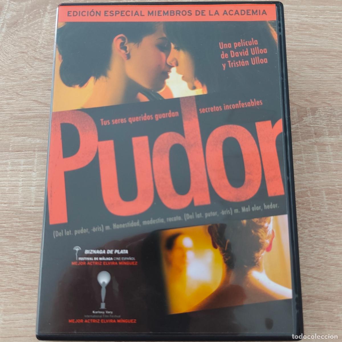 Cine: DVD Pudor (Hermanos Ulloa) - Edici&oacute;n Exclusiva Miembros Academia - Como Nuevo