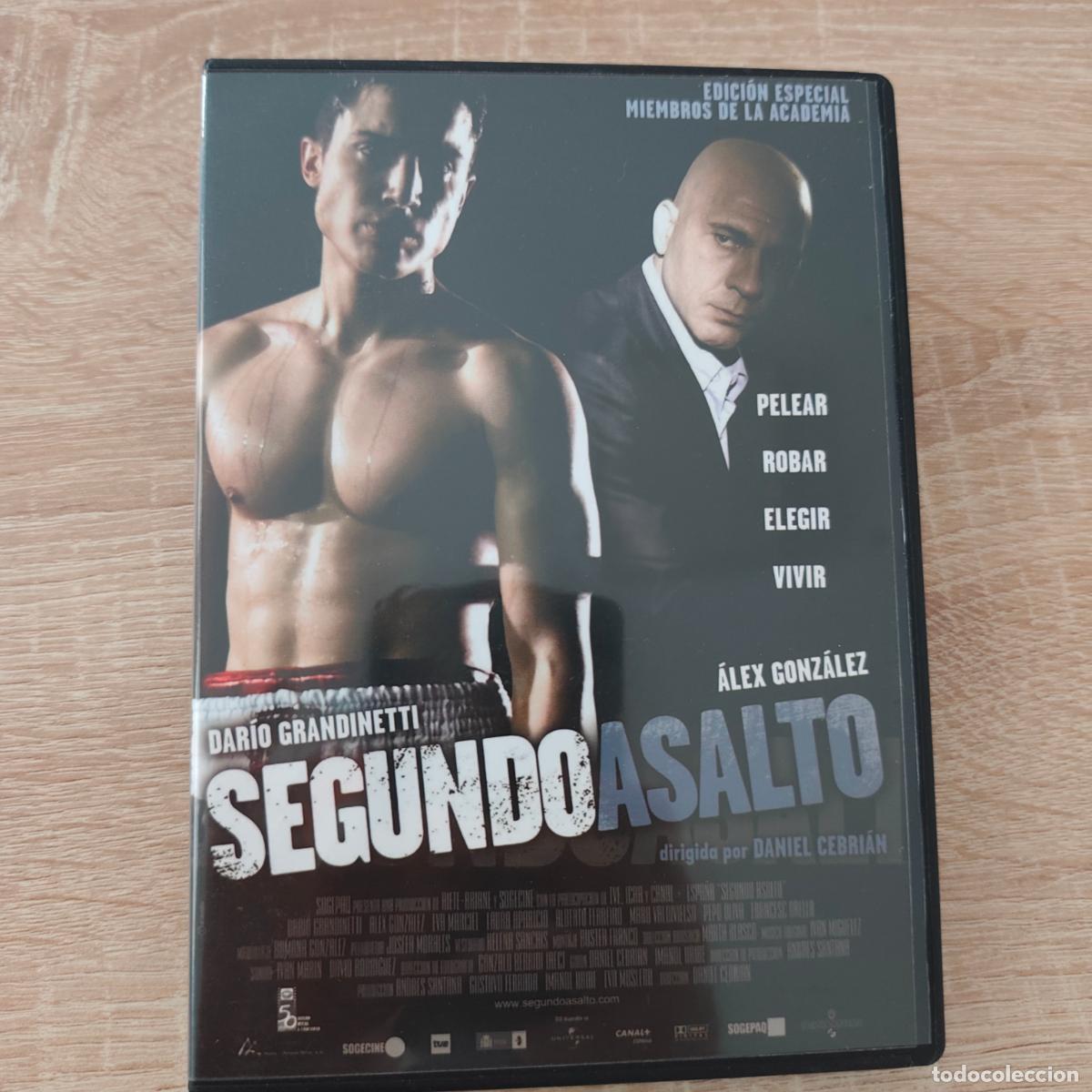 Cine: DVD Segundo Asalto (&Aacute;lex Gonz&aacute;lez) - Edici&oacute;n Exclusiva Academia - Como Nuevo