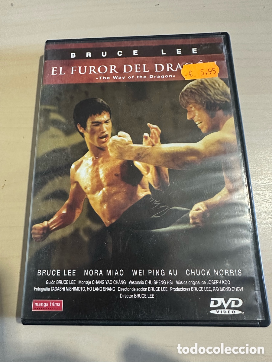 Cine: RD160 el furor del drag&oacute;n dvd segunda mano