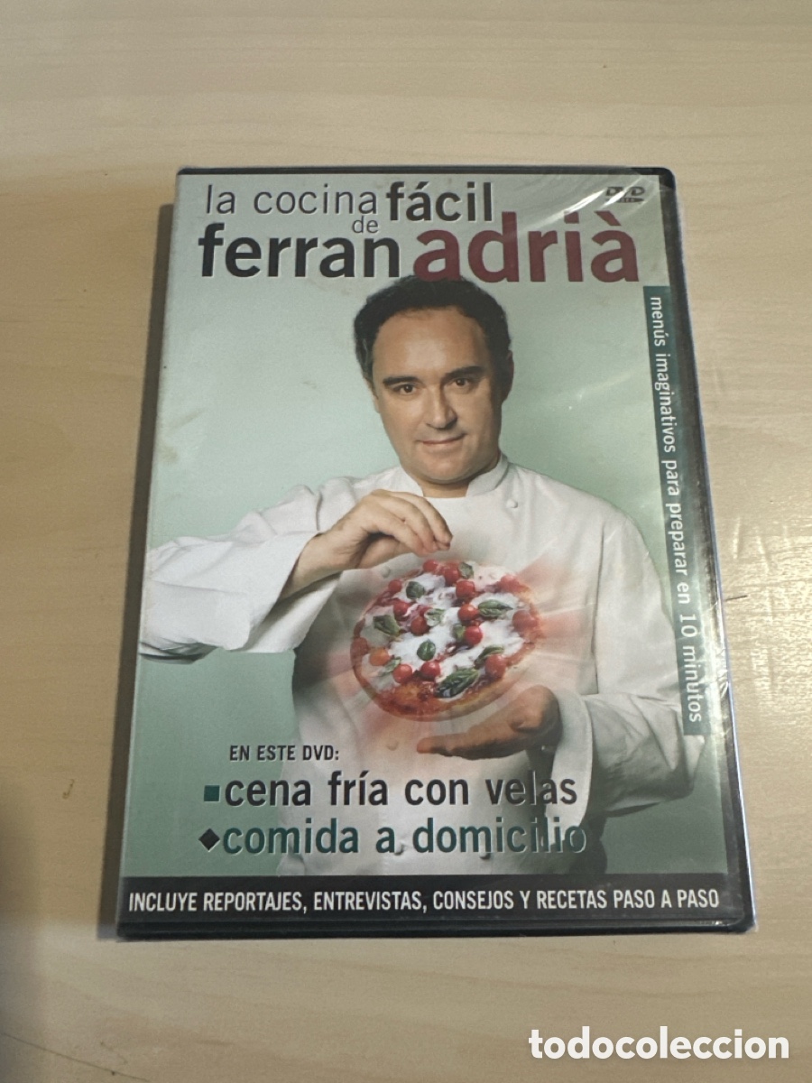 Cine: S100 la cocina f&aacute;cil de Ferran adria dvd nuevo precintado