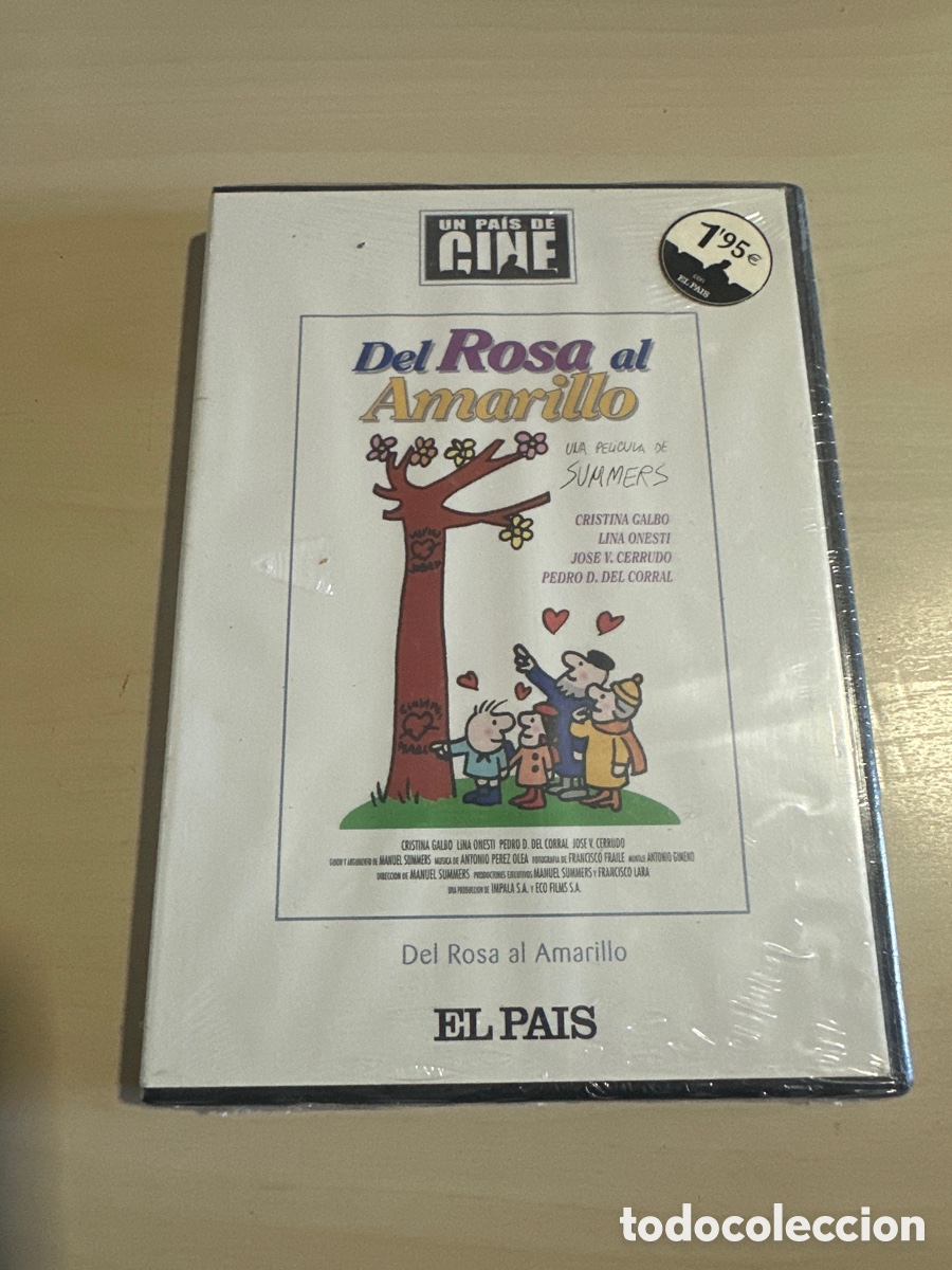 Cine: S100 del rosa al amarillo dvd nuevo precintado